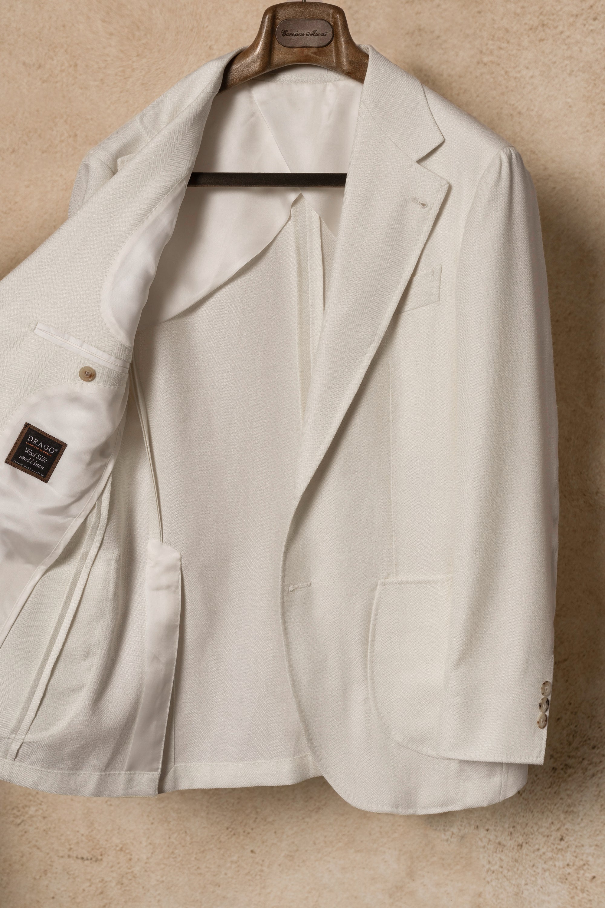 MTO Beige Herringbone Jacket #260