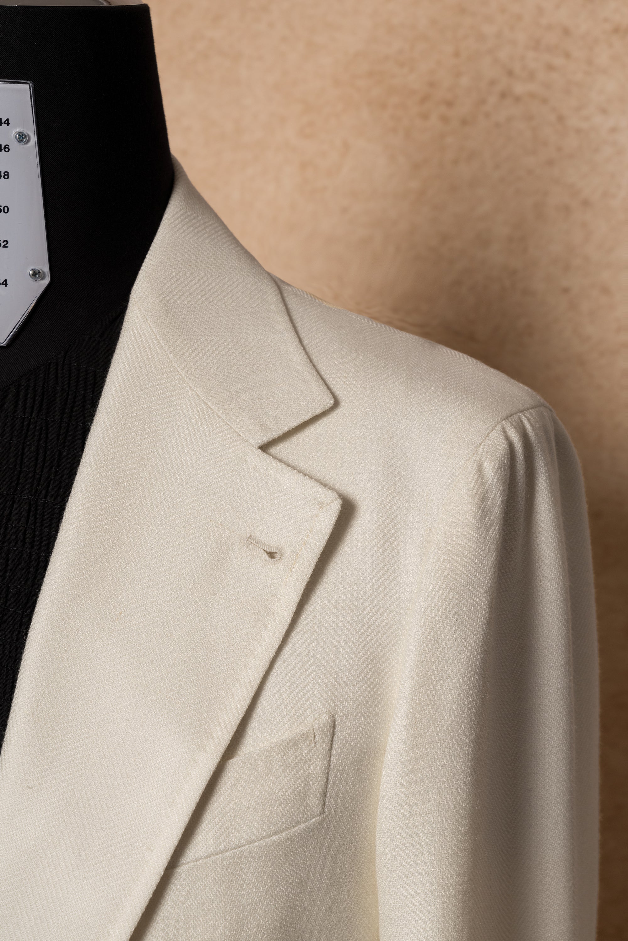 MTO Beige Herringbone Jacket #260