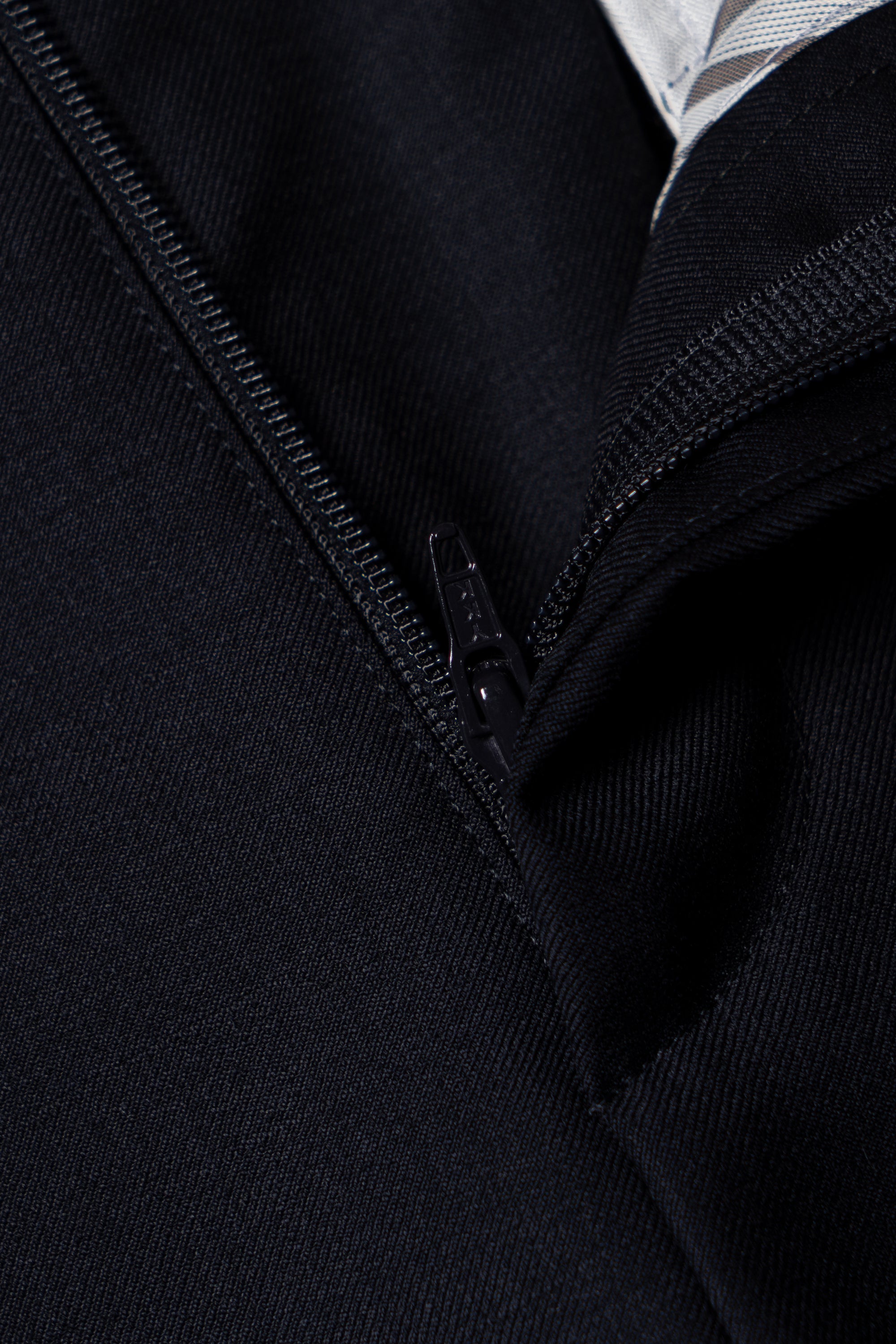 Navy 120s Worsted Wool Trousers #304