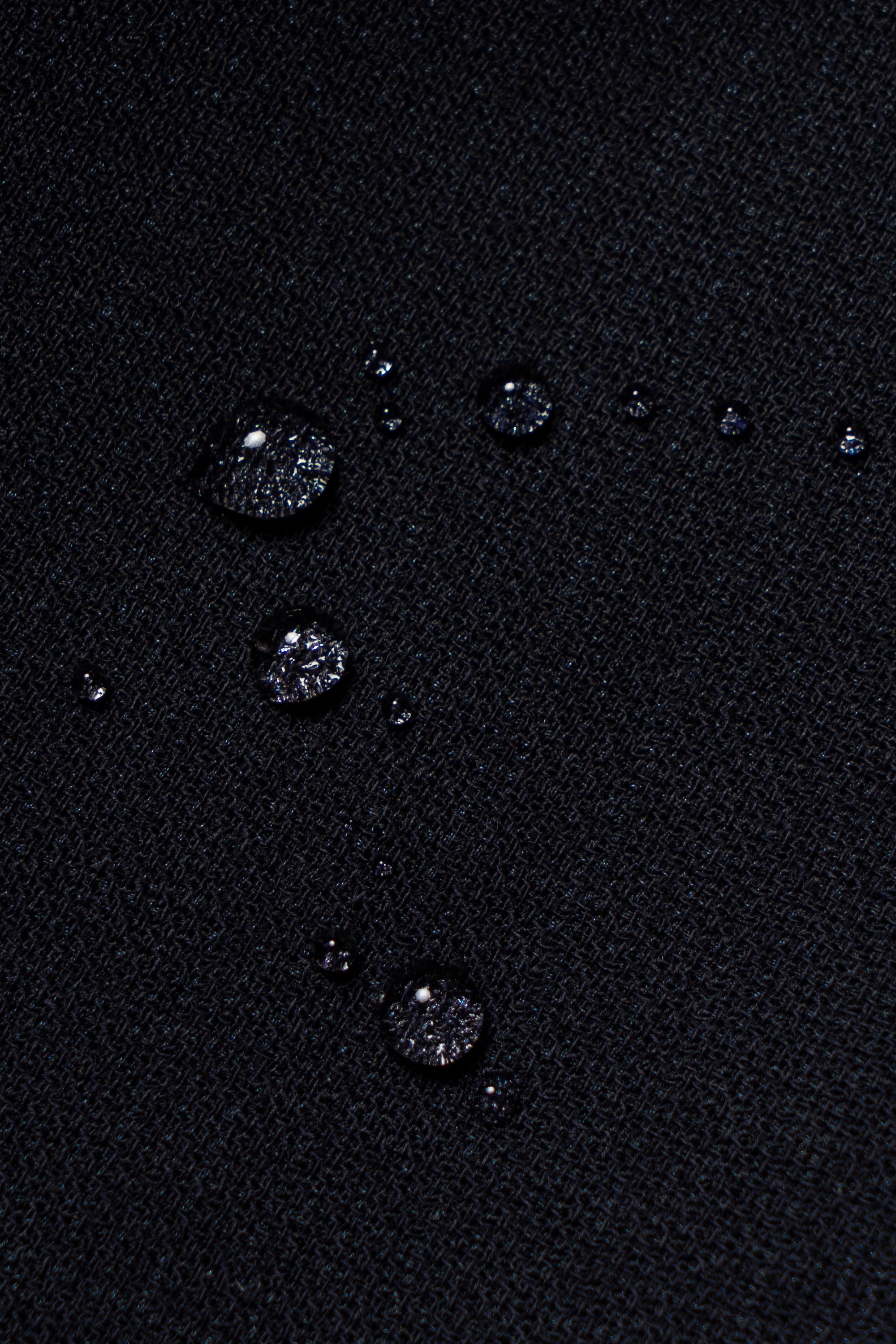 MTO Ink Blue Wool Silk Melange Suit #311
