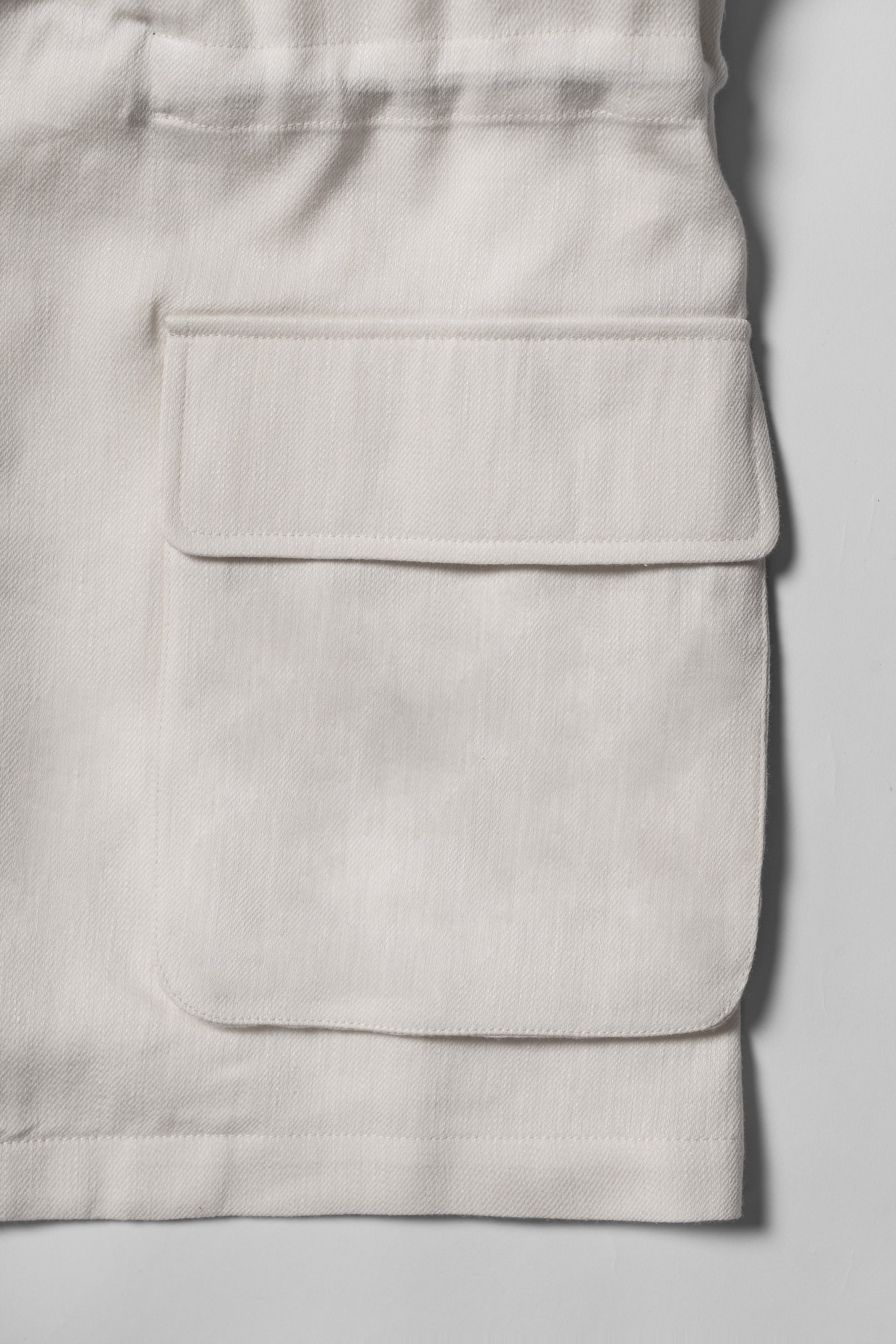 Beige Linen Wool Teba Jacket