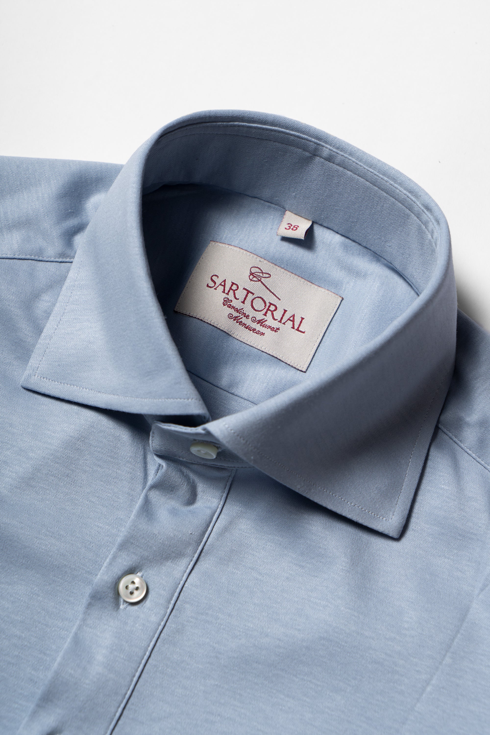 MTO Sky Blue Blending Polo Shirt