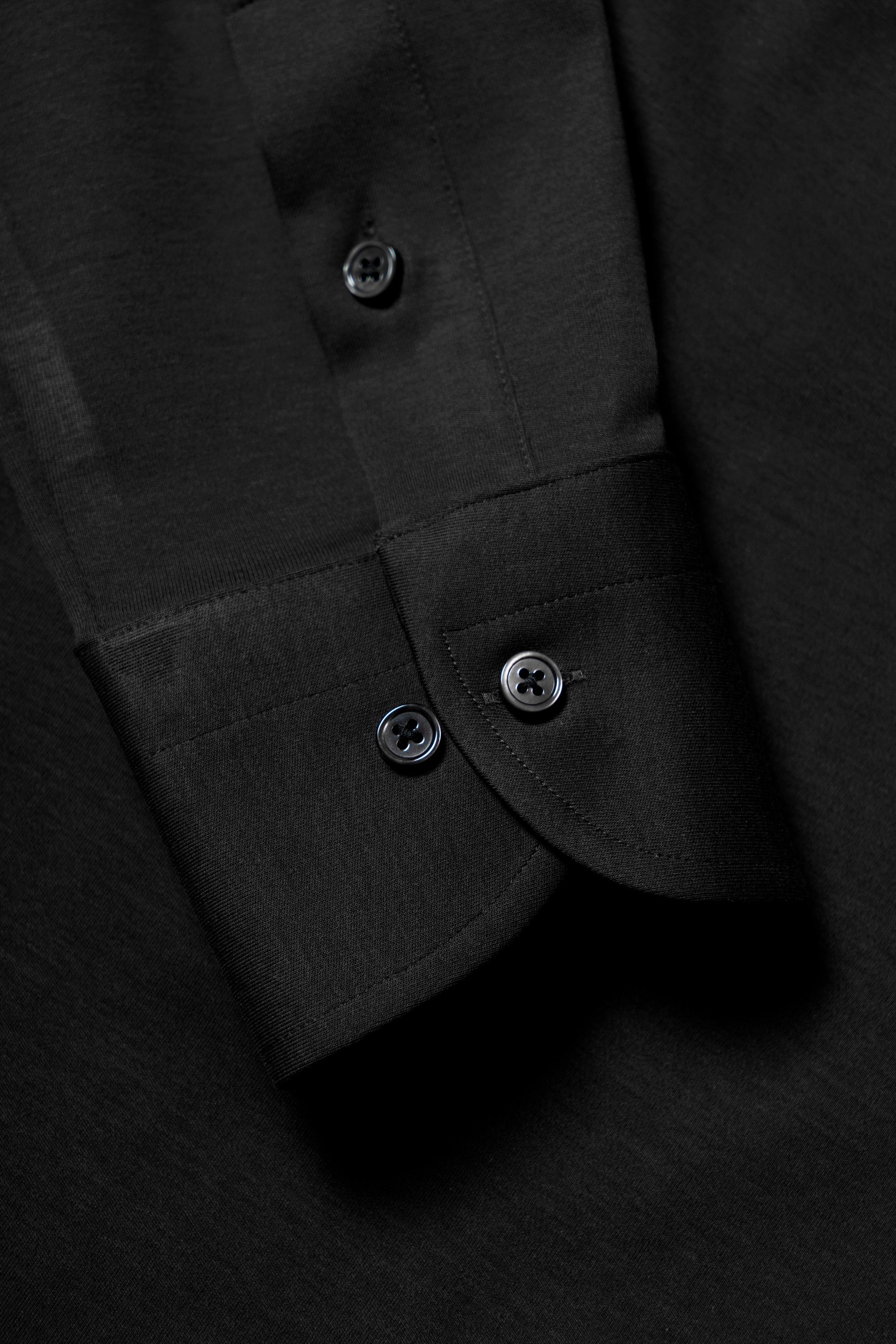 MTO Black Blending Polo Shirt