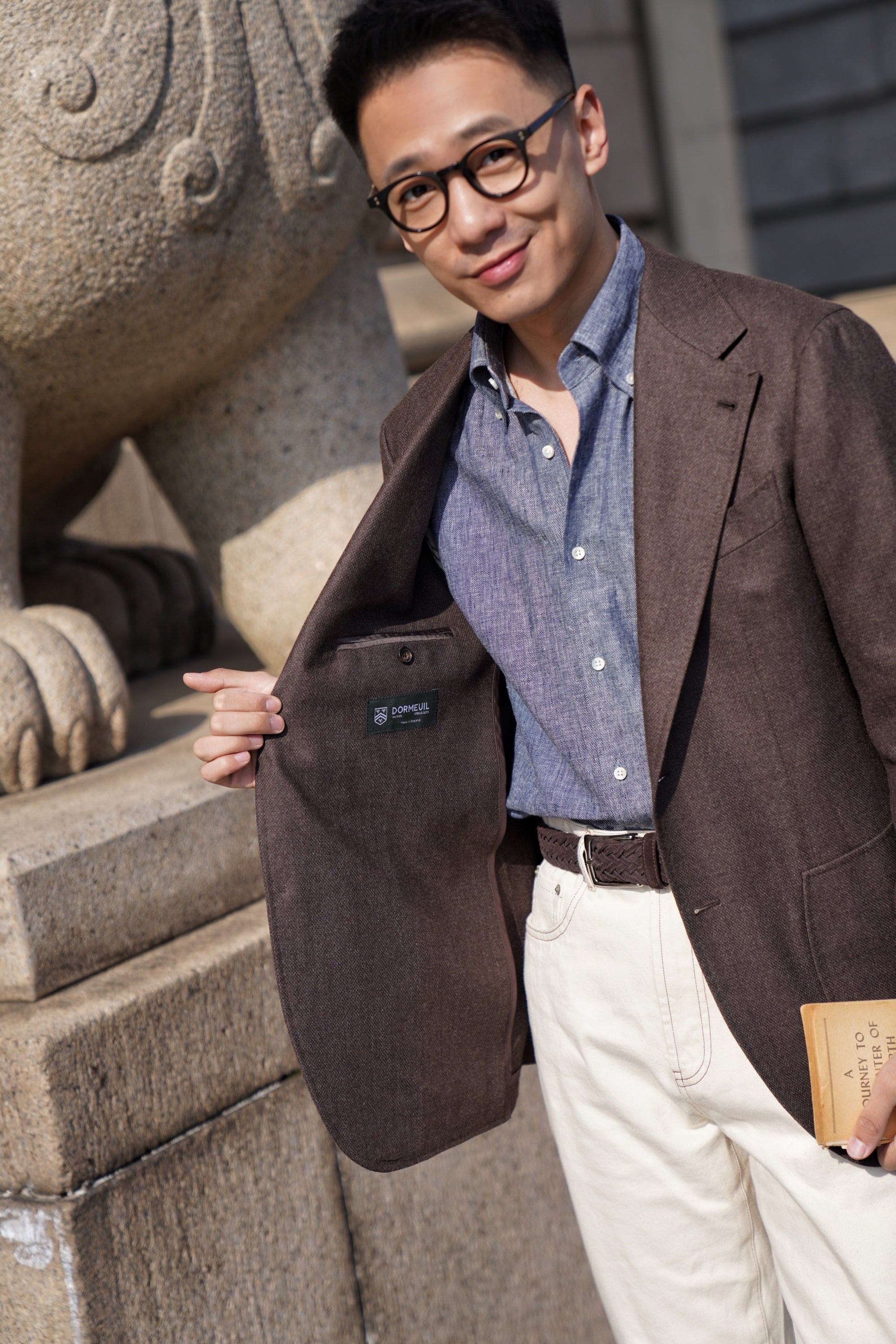 MTO Brown Birdseye Jacket #269
