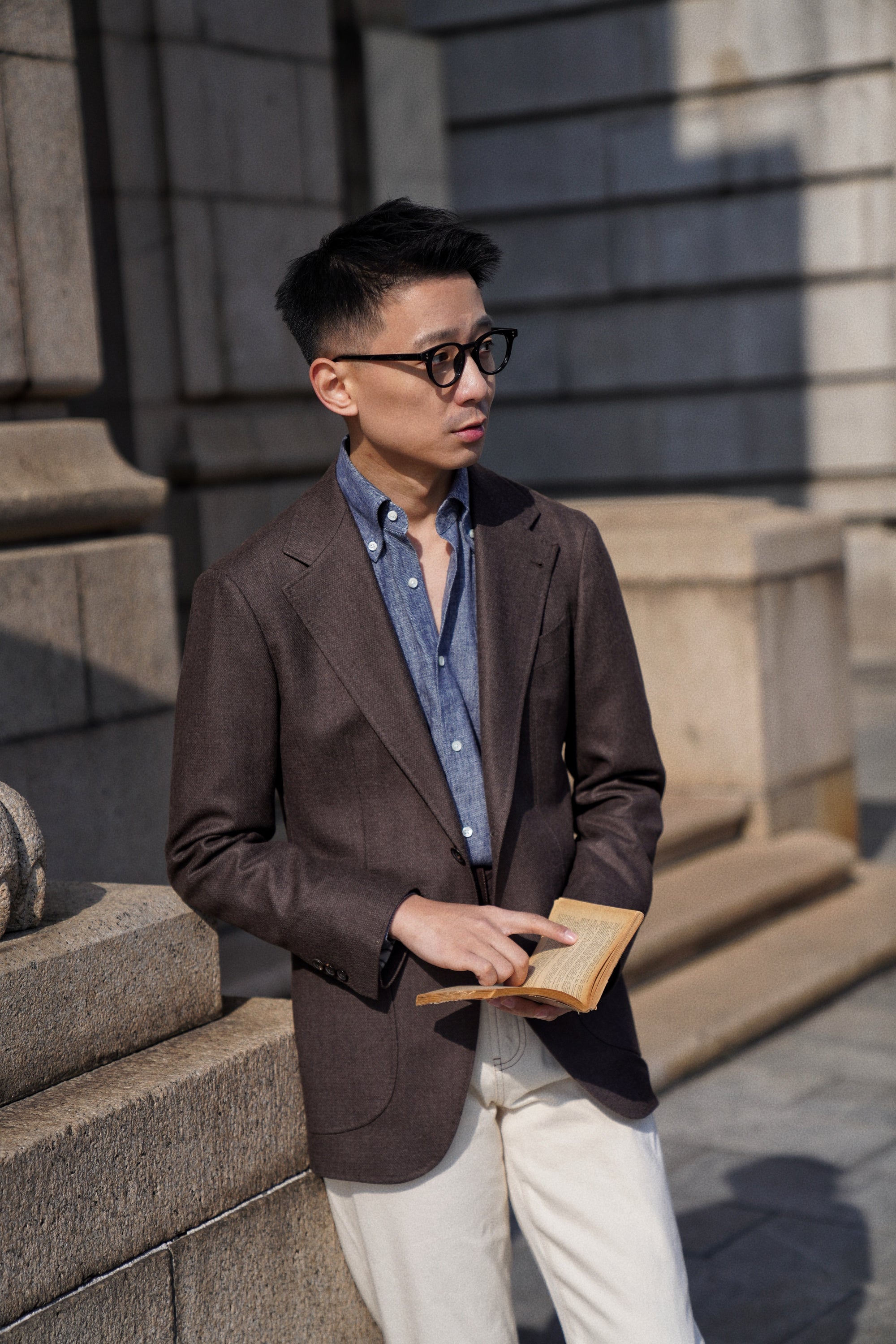 MTO Brown Birdseye Jacket #269