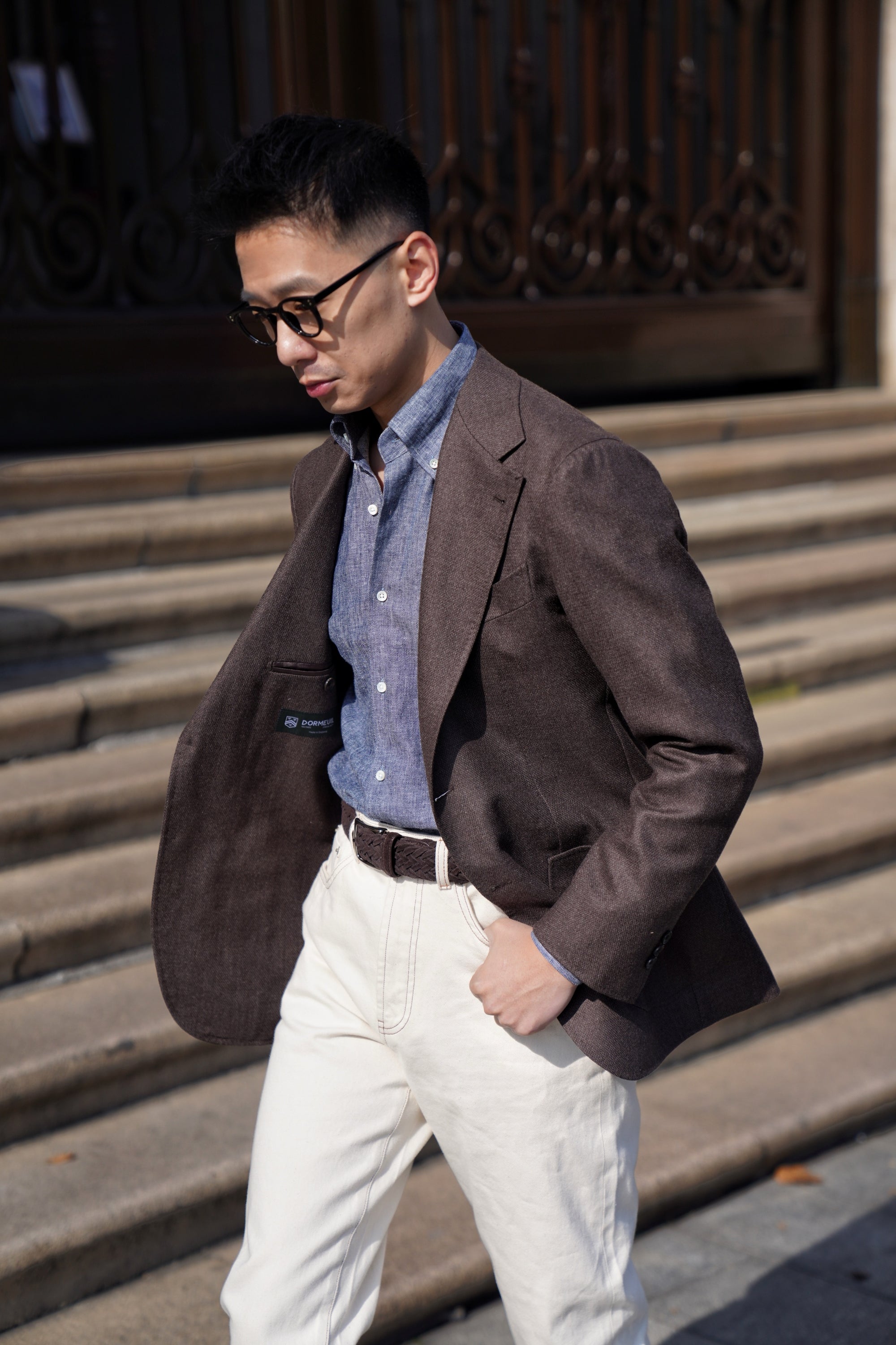 MTO Brown Birdseye Jacket #269