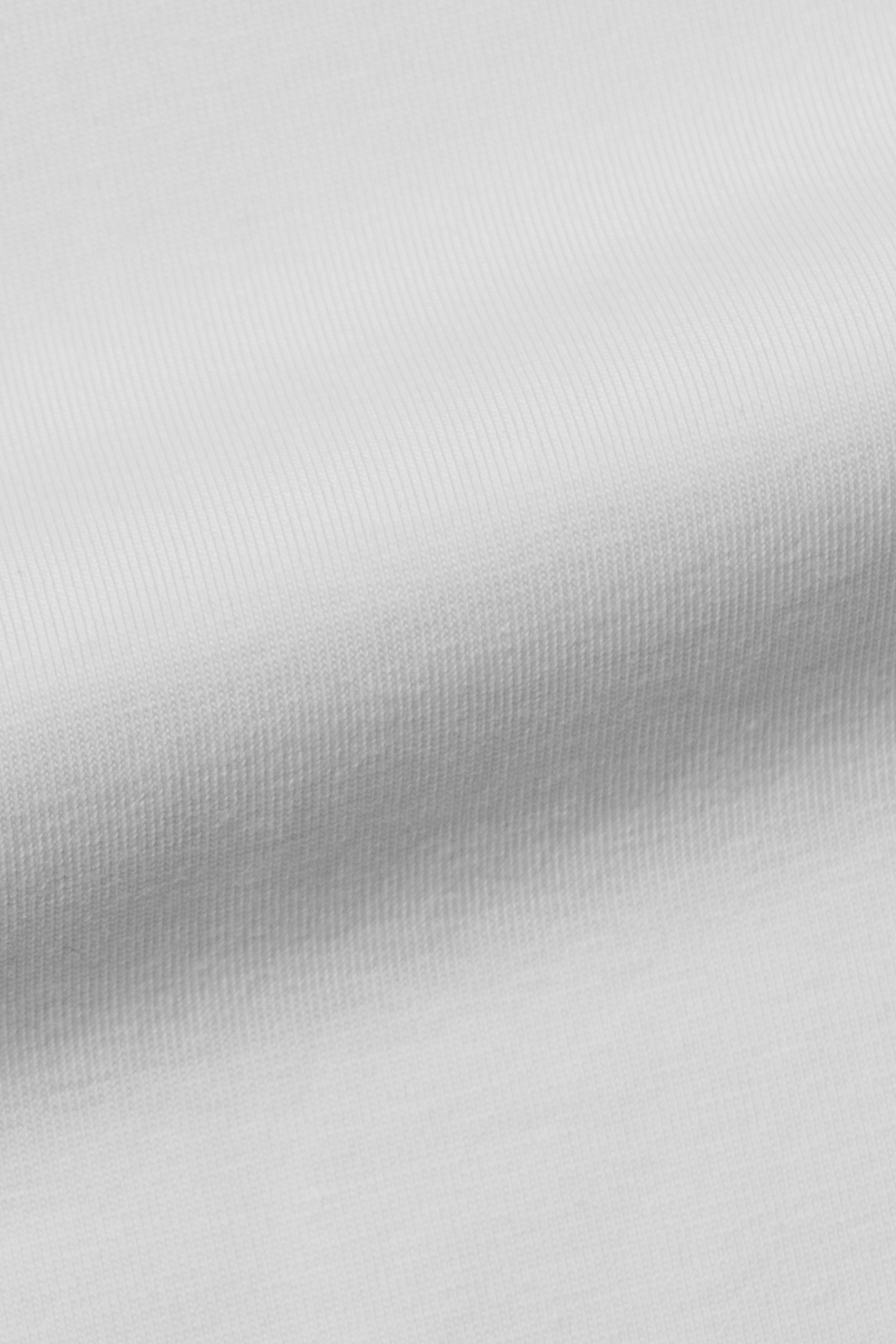 Cotton Blending Short Sleeve Crew Neck