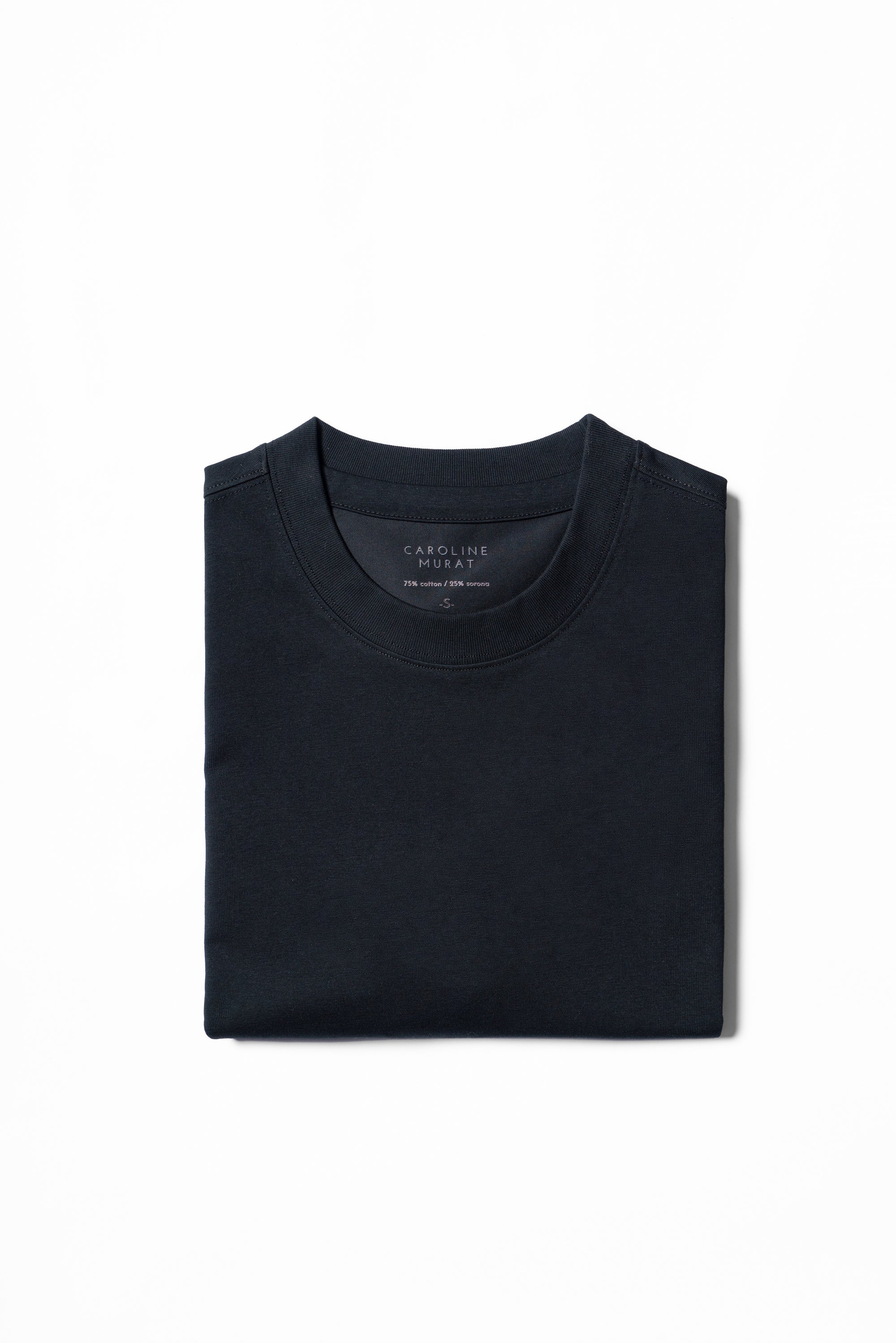 Cotton Blending Short Sleeve Crew Neck