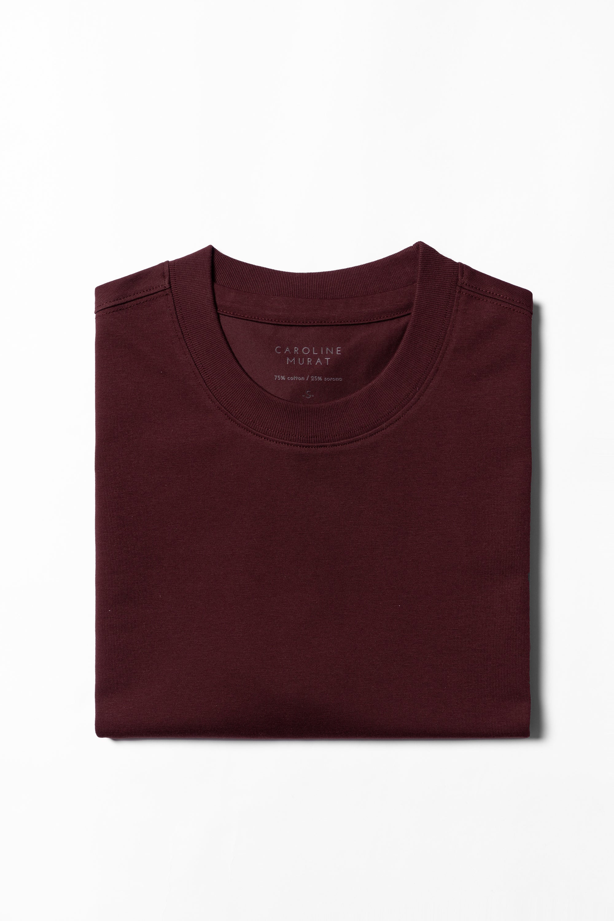 Cotton Blending Short Sleeve Crew Neck