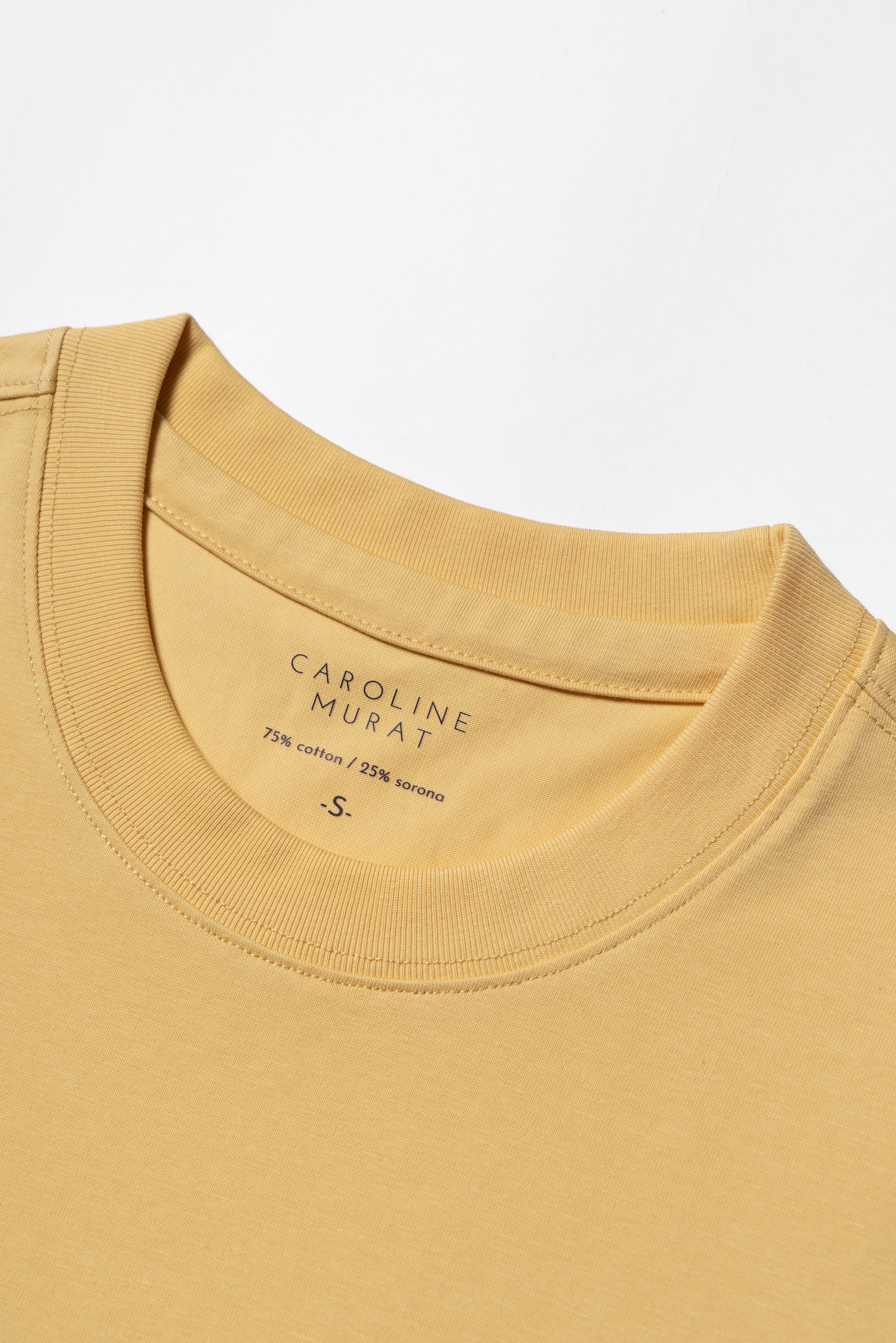 Cotton Blending Short Sleeve Crew Neck