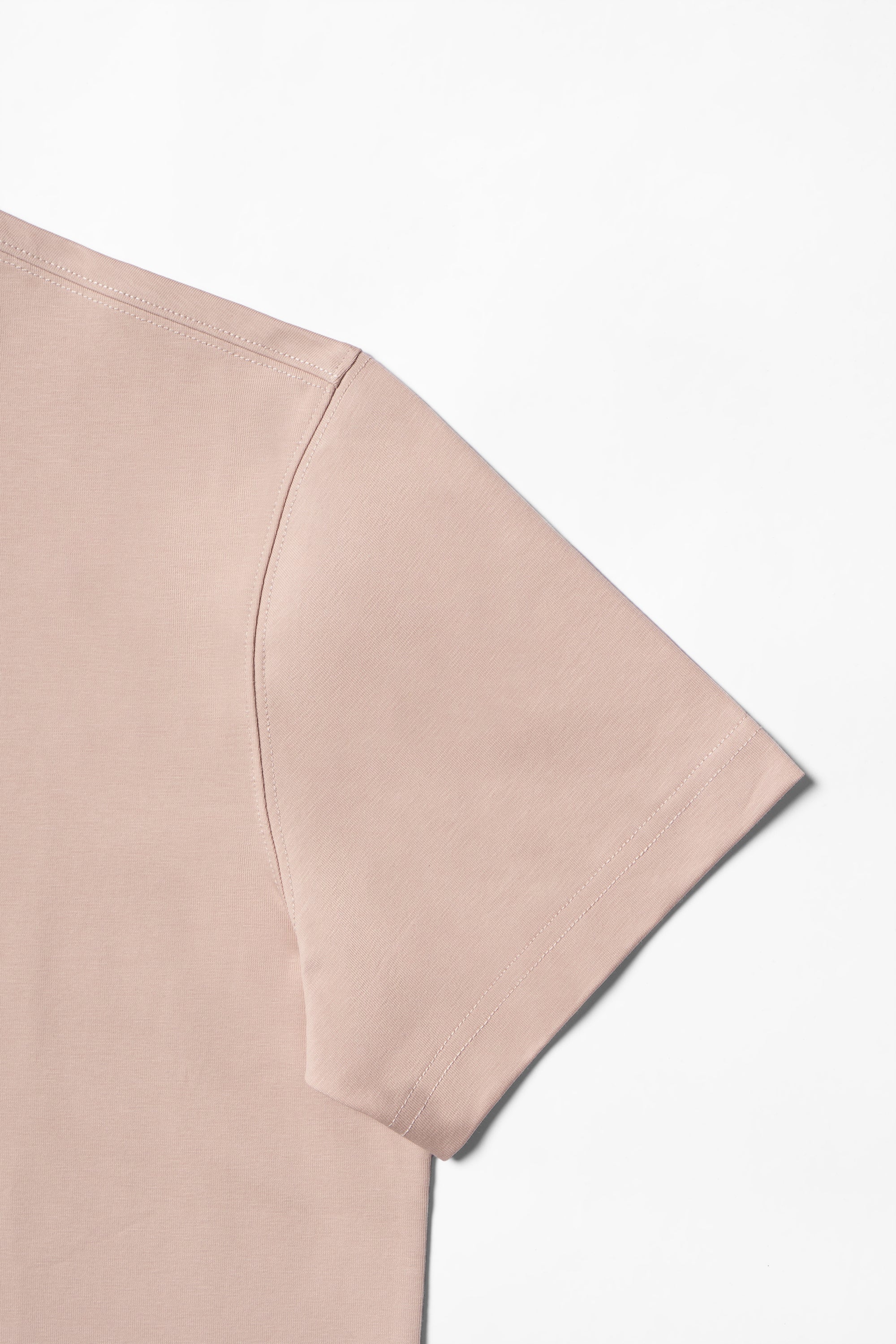 Cotton Blending Short Sleeve Crew Neck
