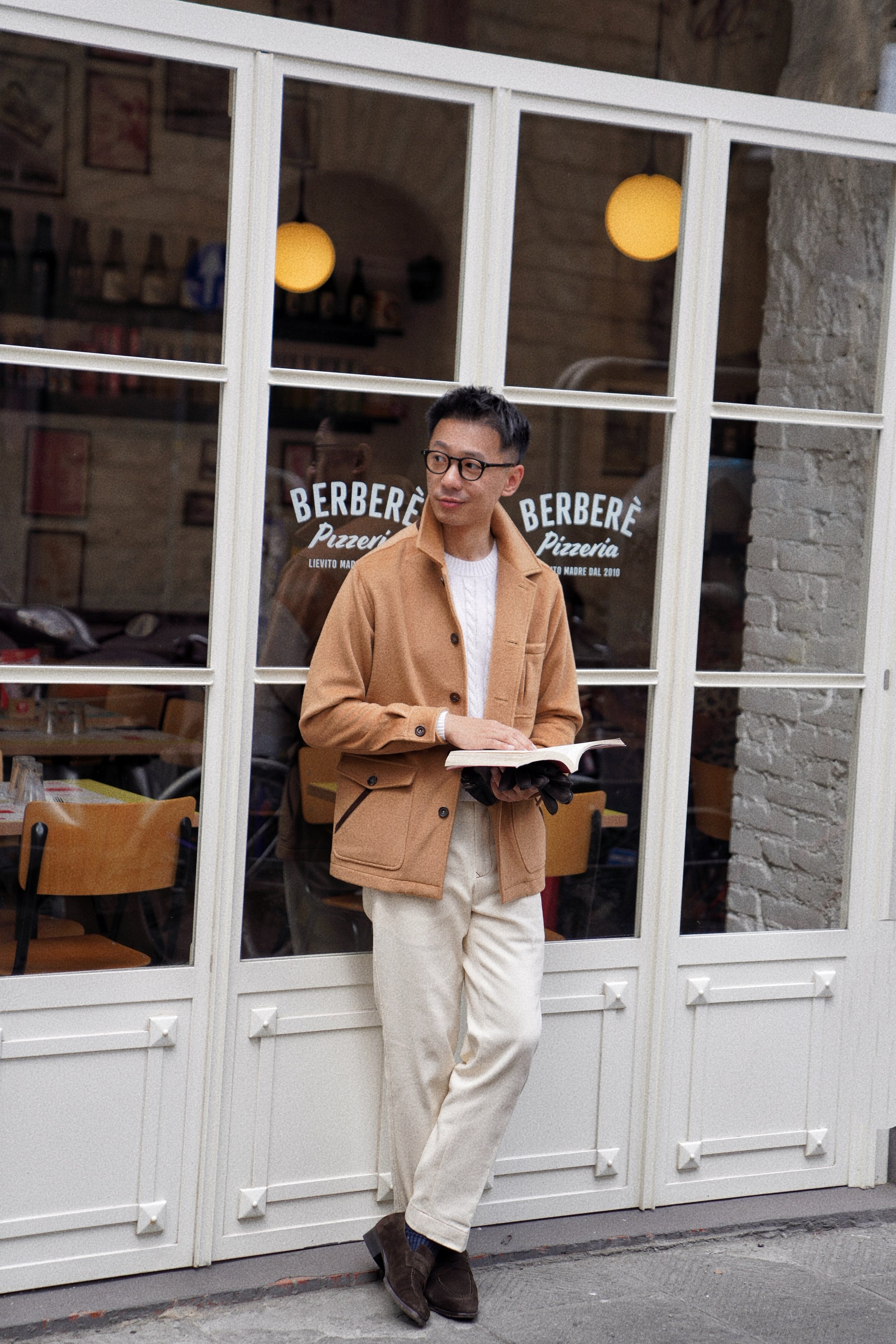 Camel Wool Chore Jacket