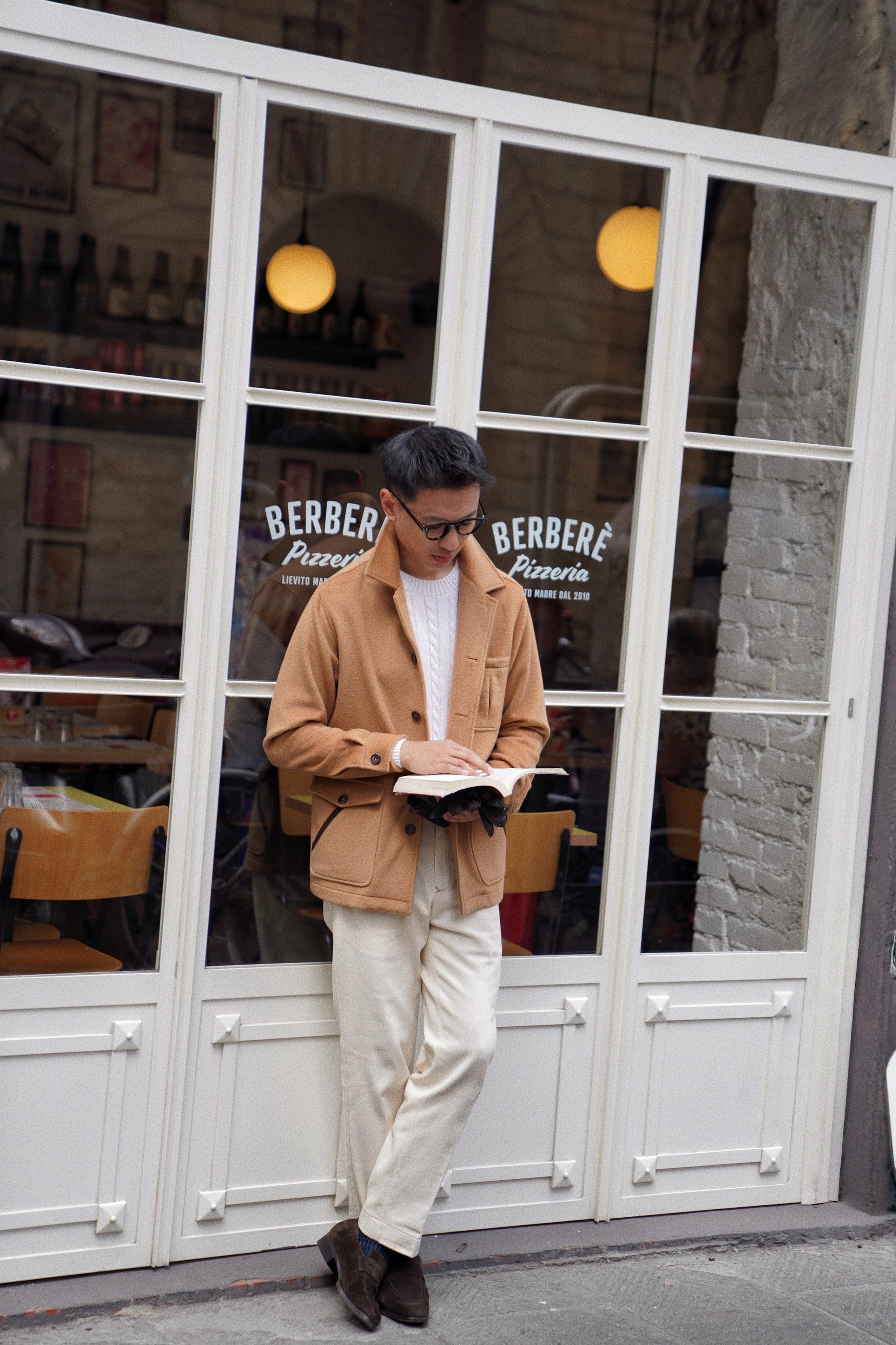 Camel Wool Chore Jacket