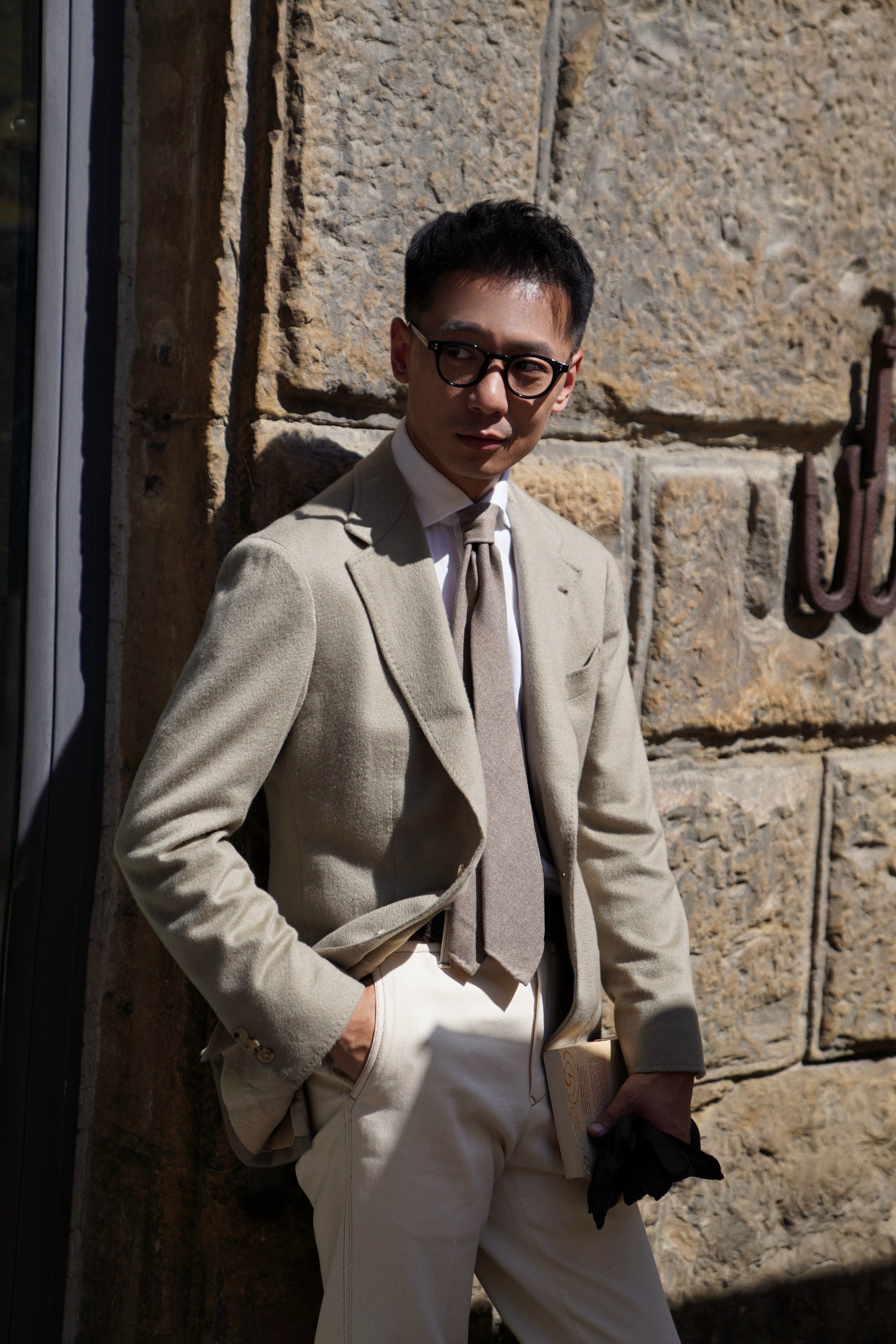 MTO Light Olive Cashmere Jacket #341