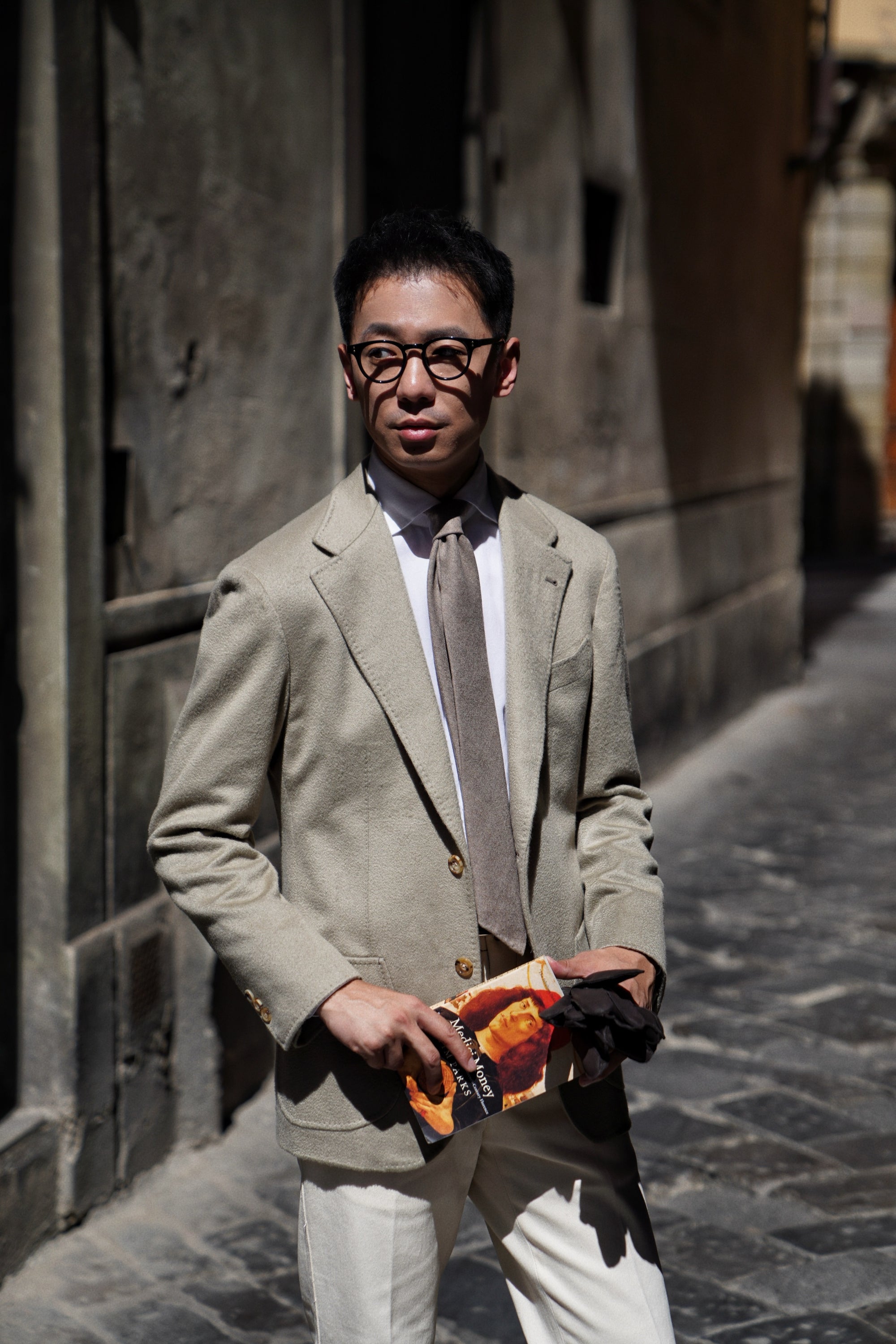 MTO Light Olive Cashmere Jacket #341