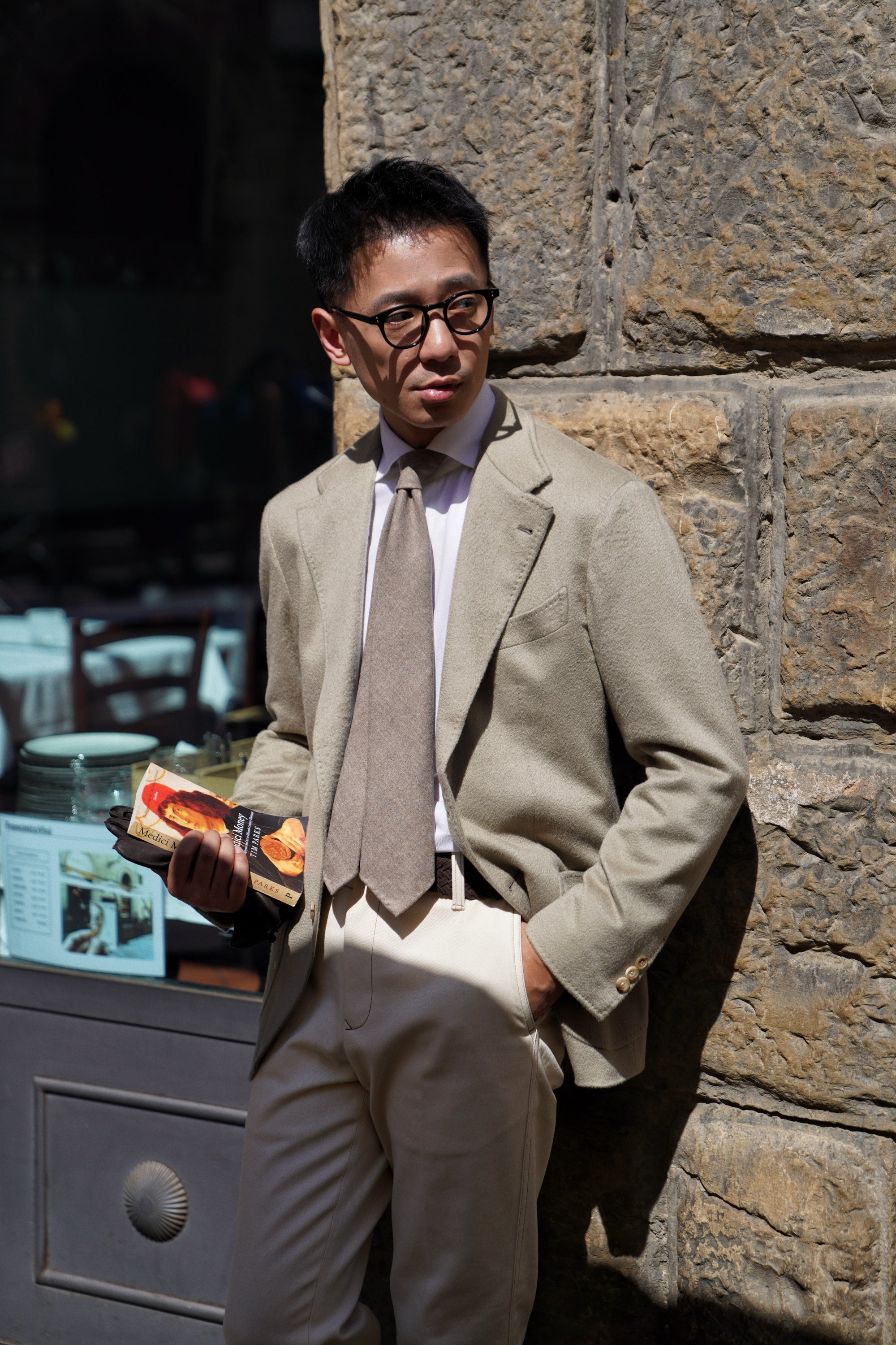 MTO Light Olive Cashmere Jacket #341