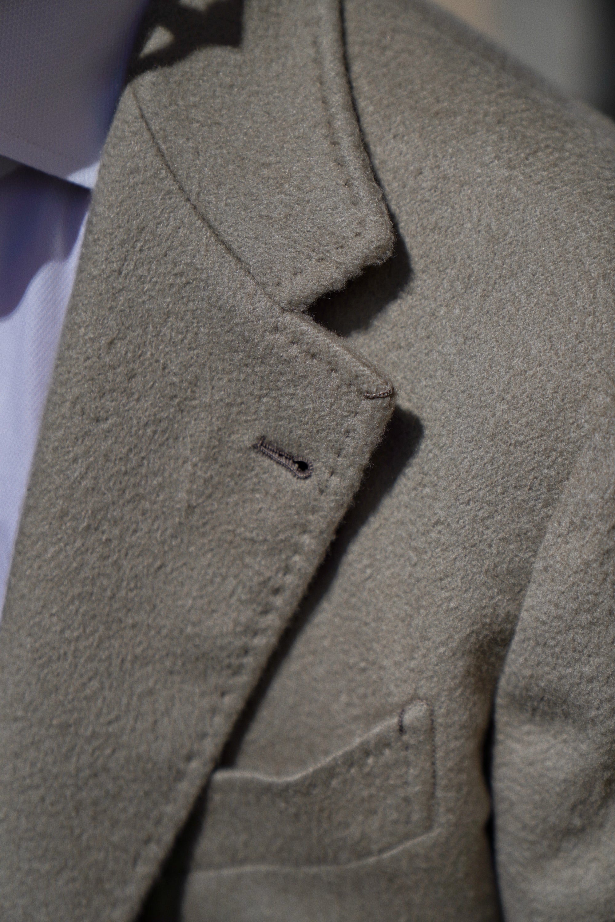 MTO Light Olive Cashmere Jacket #341