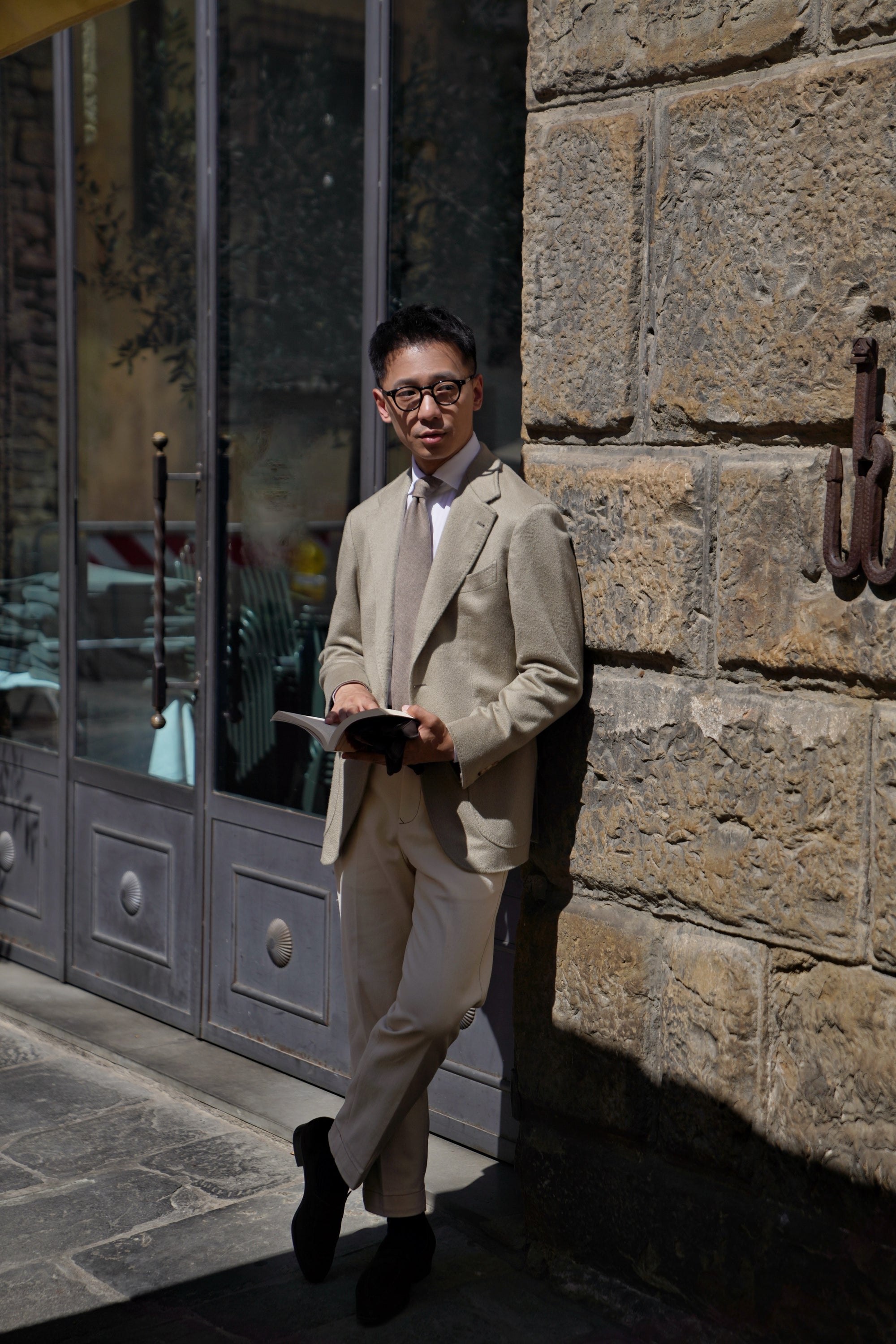 MTO Light Olive Cashmere Jacket #341