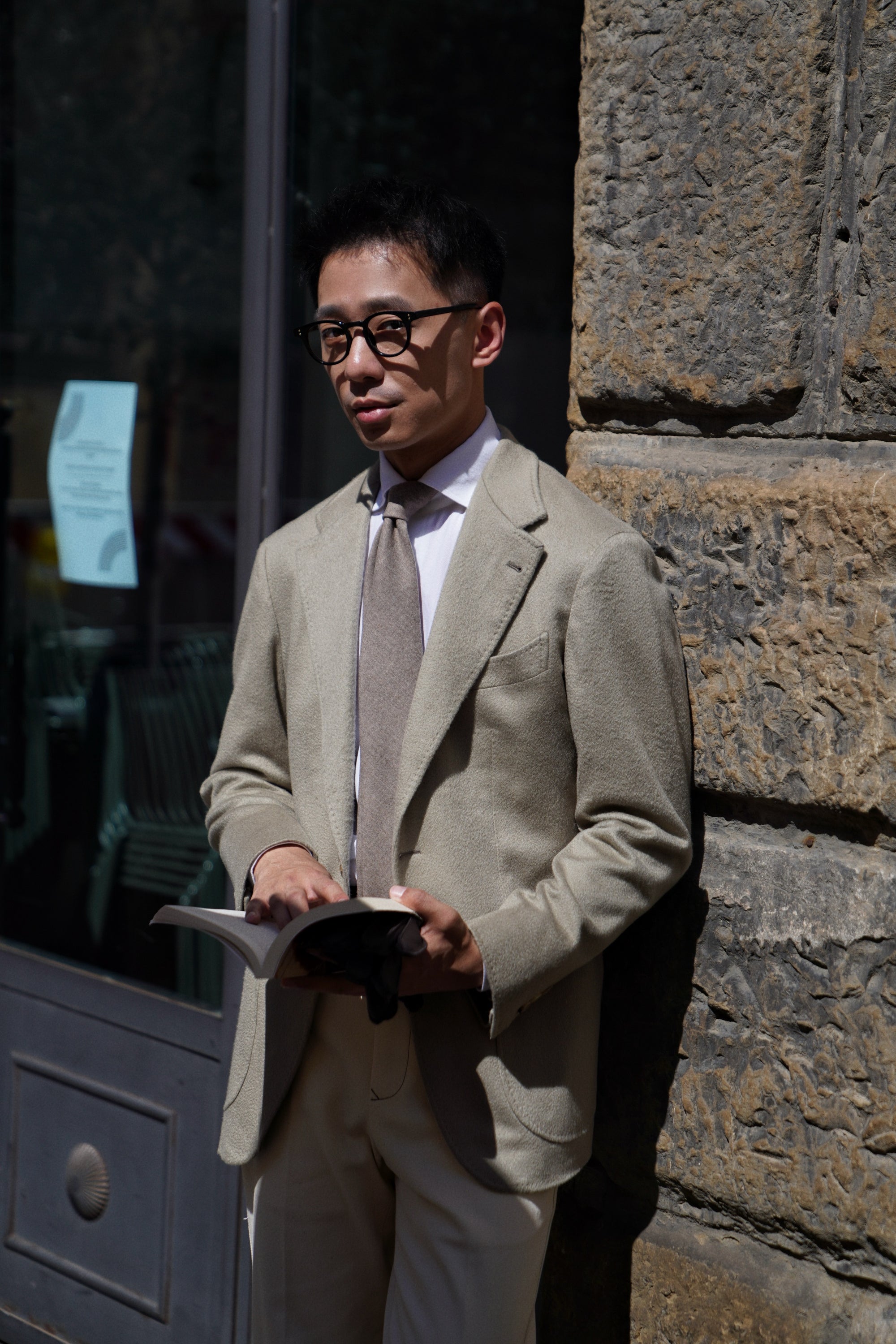 MTO Light Olive Cashmere Jacket #341