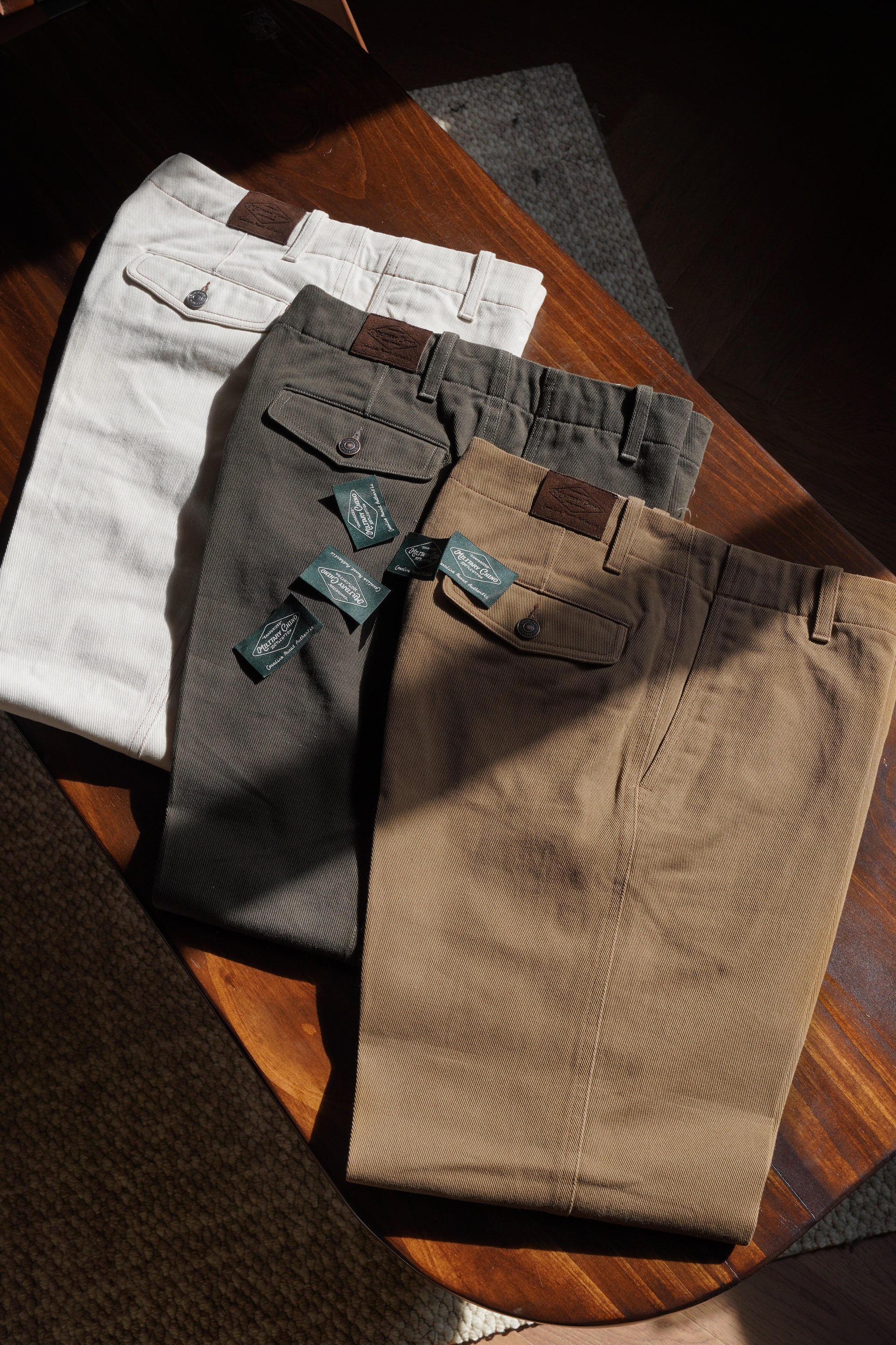 Washed Twill Cotton Chino