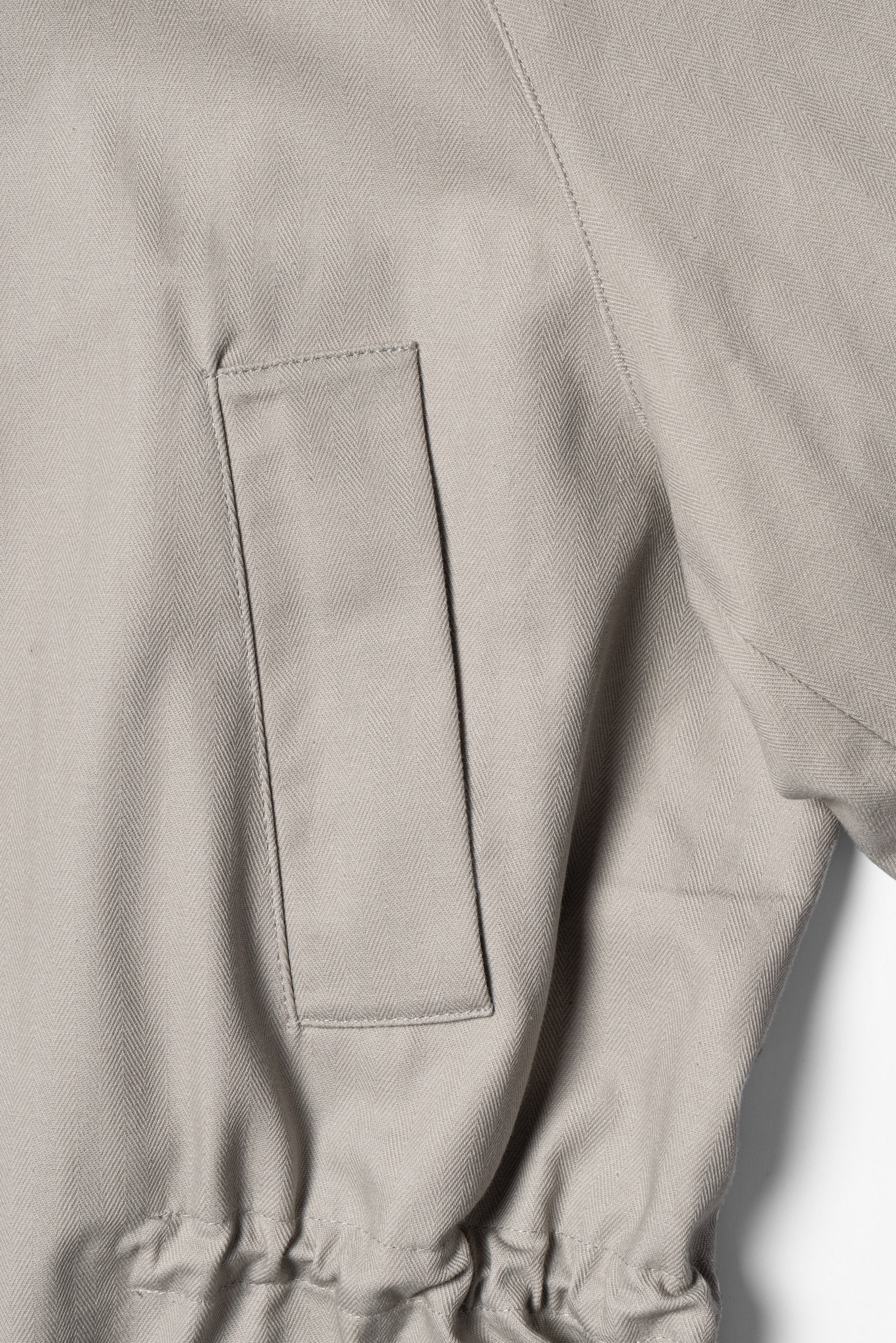 Stone Herringbone Cotton Hunting Jacket