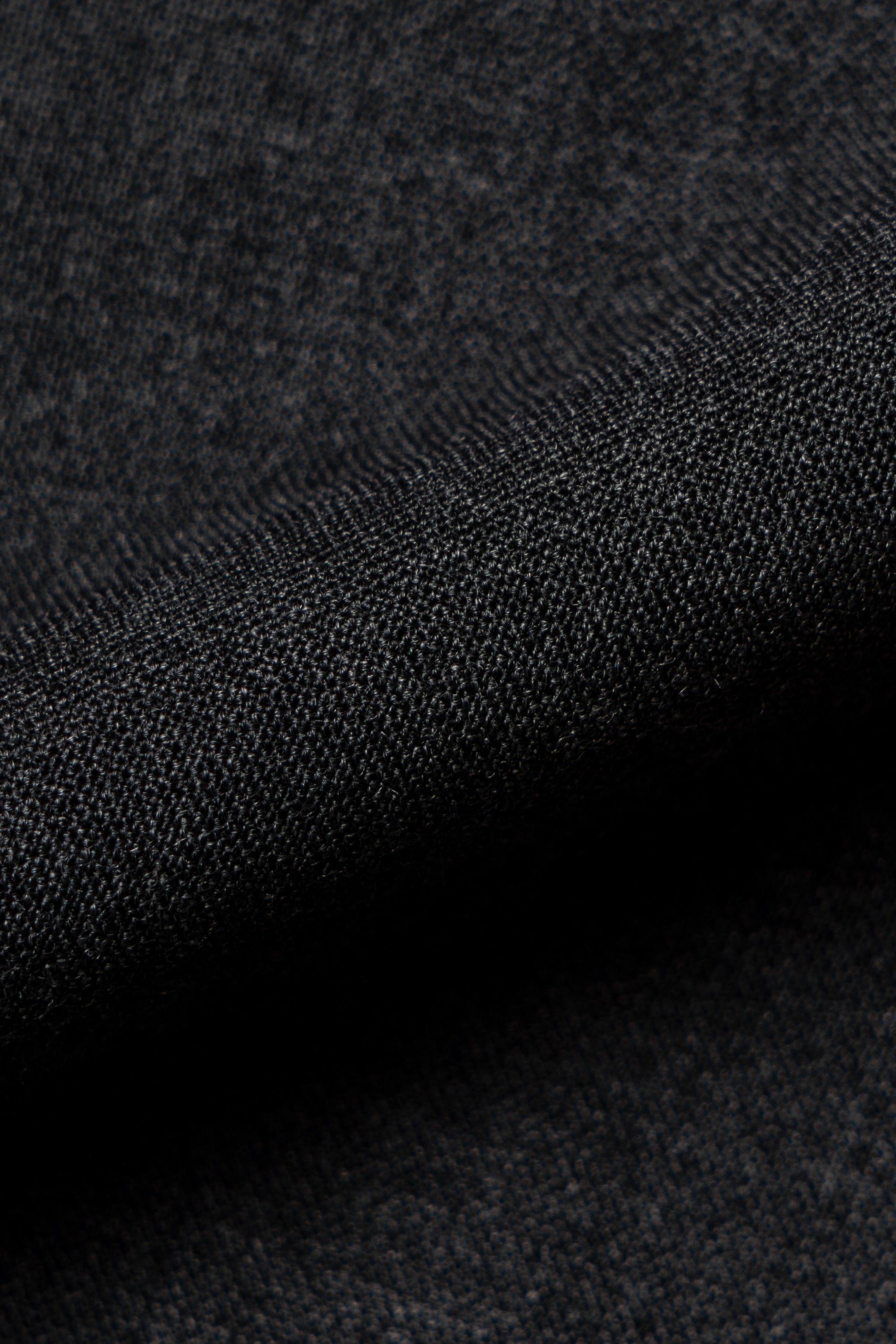 Mid Grey High Twist Wool Trousers #302