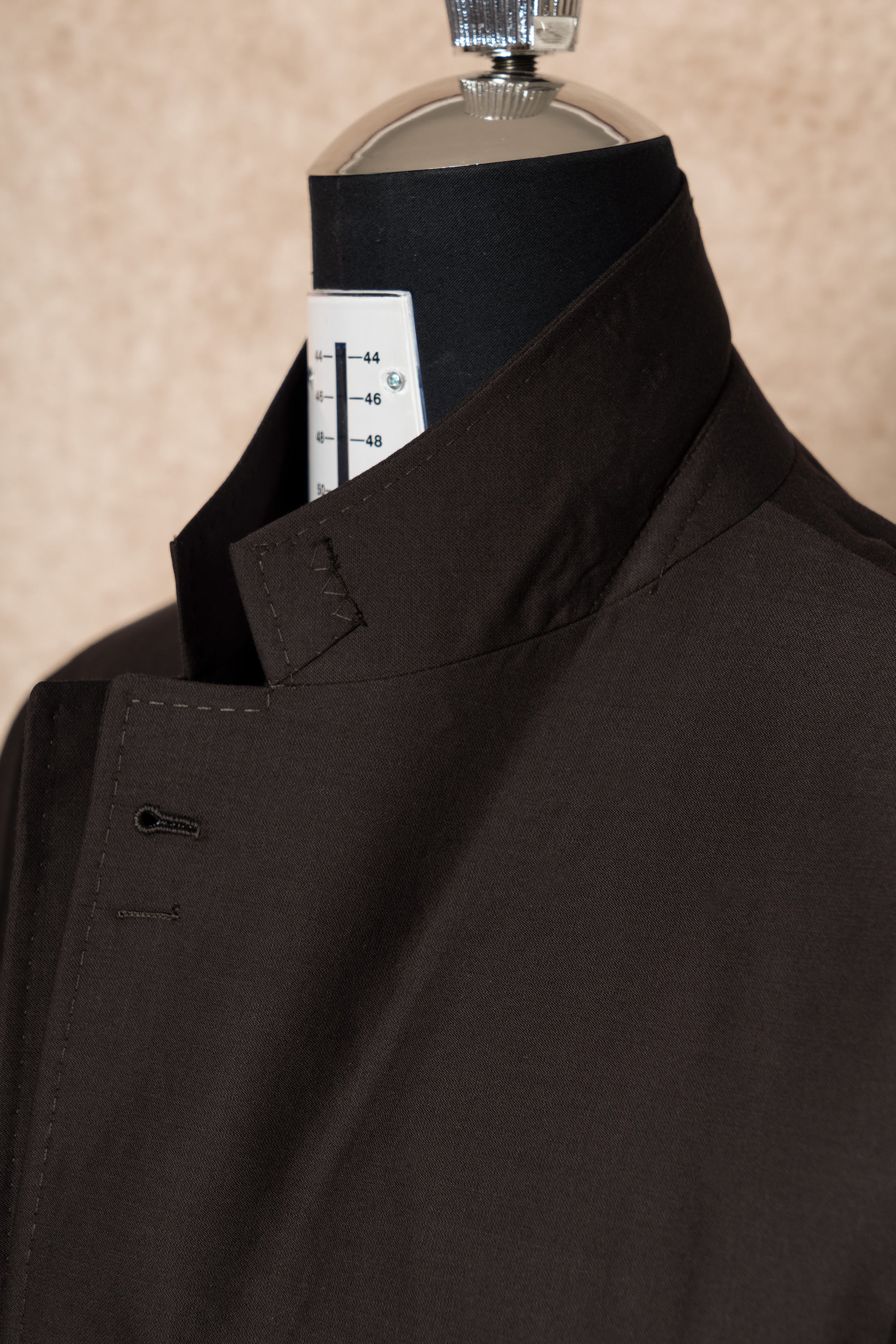 Chocolate Cashmere Wool Suit #290
