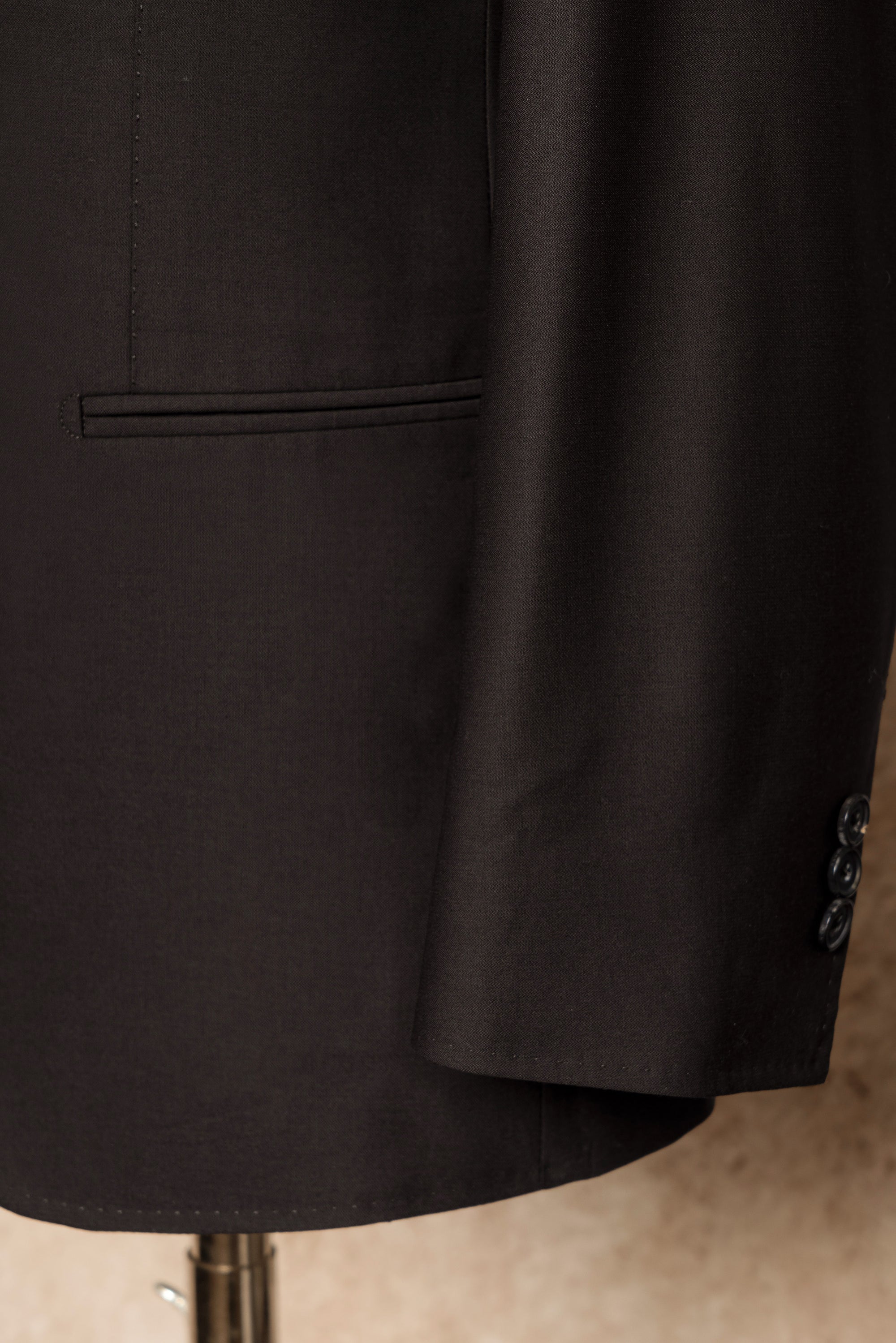 Chocolate Cashmere Wool Suit #290
