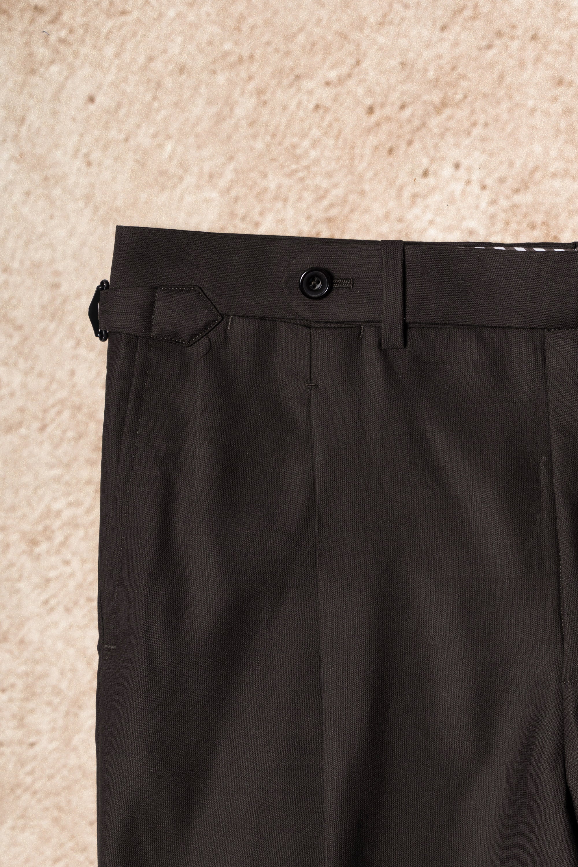 Chocolate Cashmere Wool Suit #290