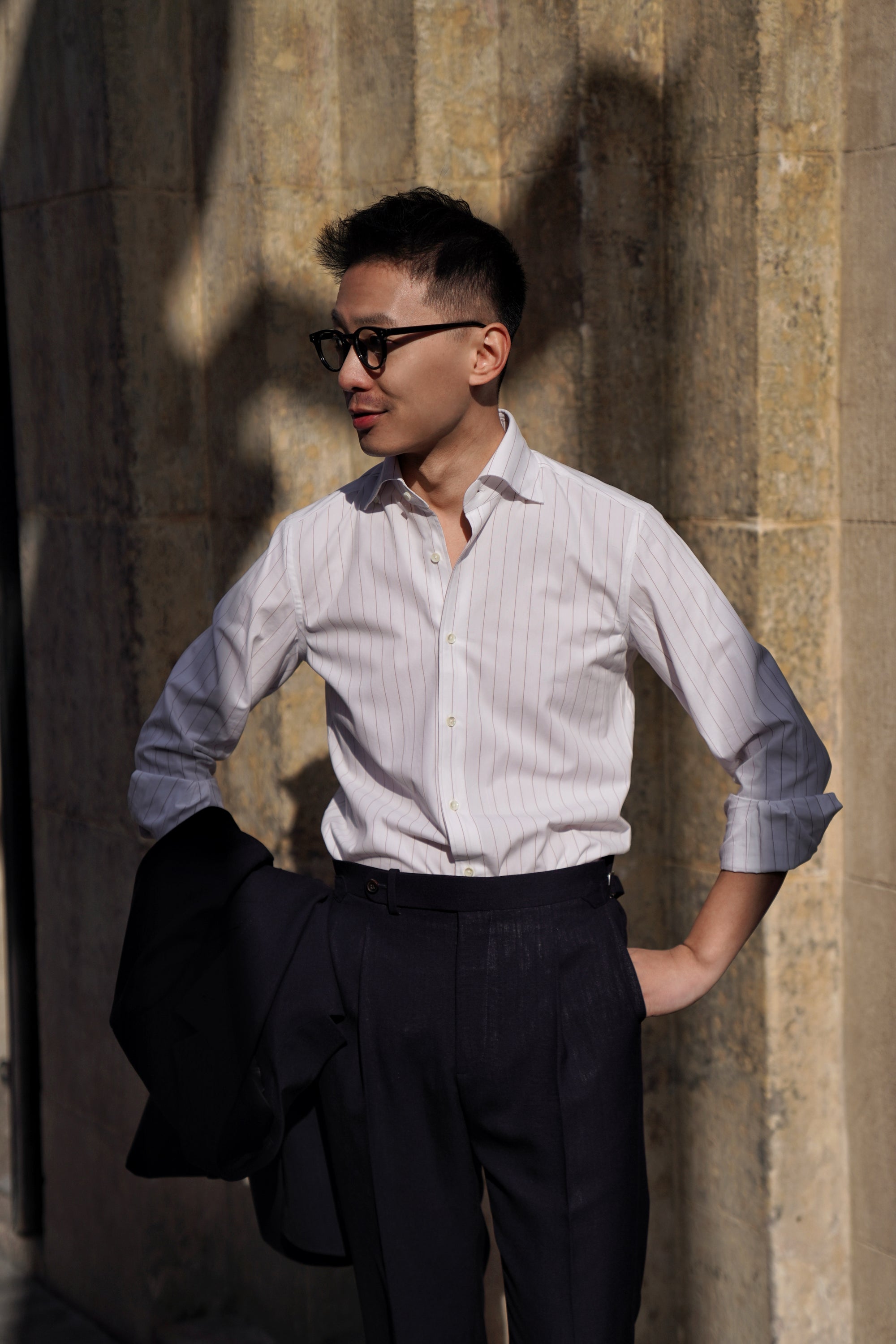 MTO Wide Stripe Shirt