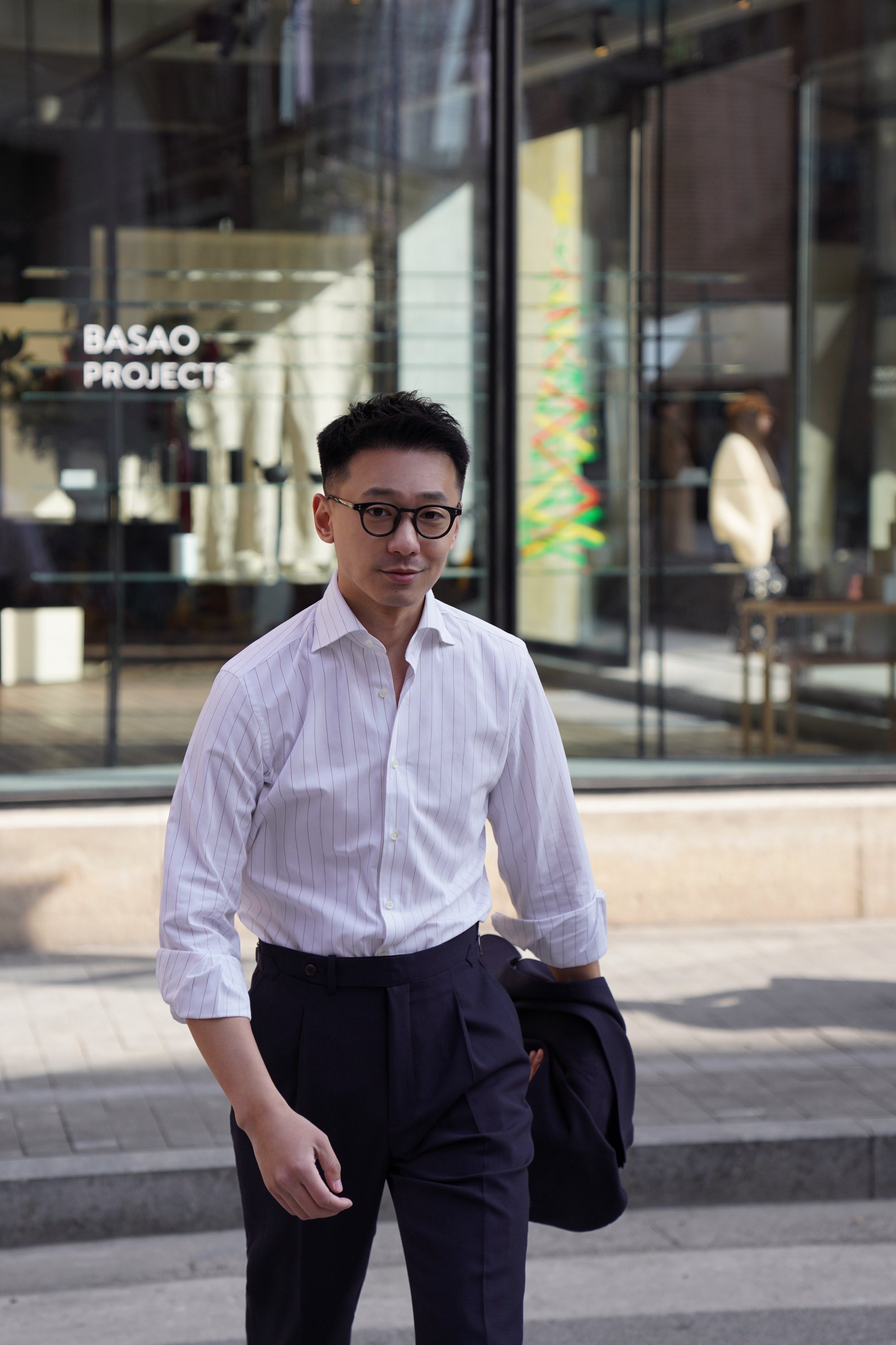 MTO Wide Stripe Shirt