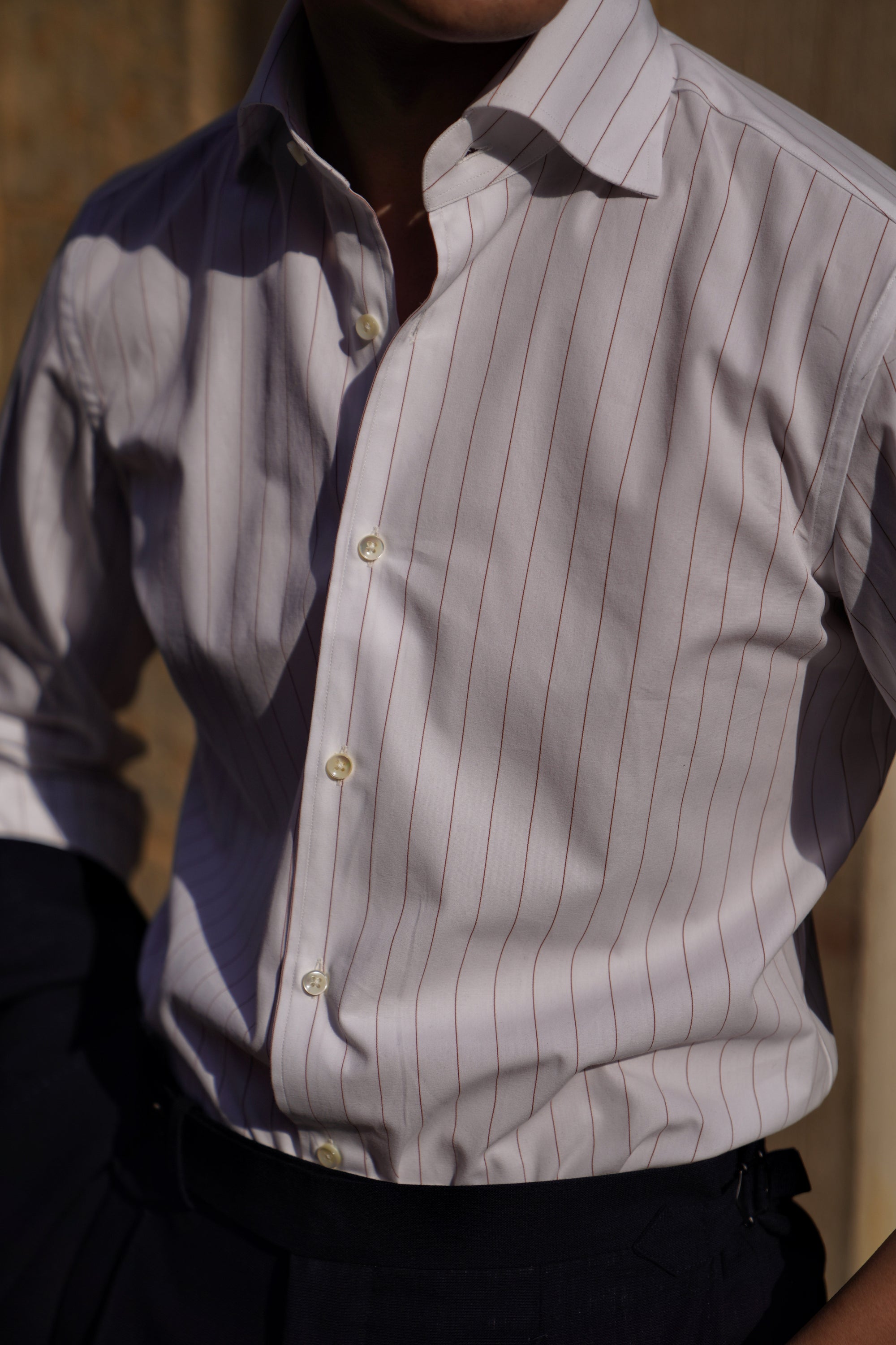MTO Wide Stripe Shirt