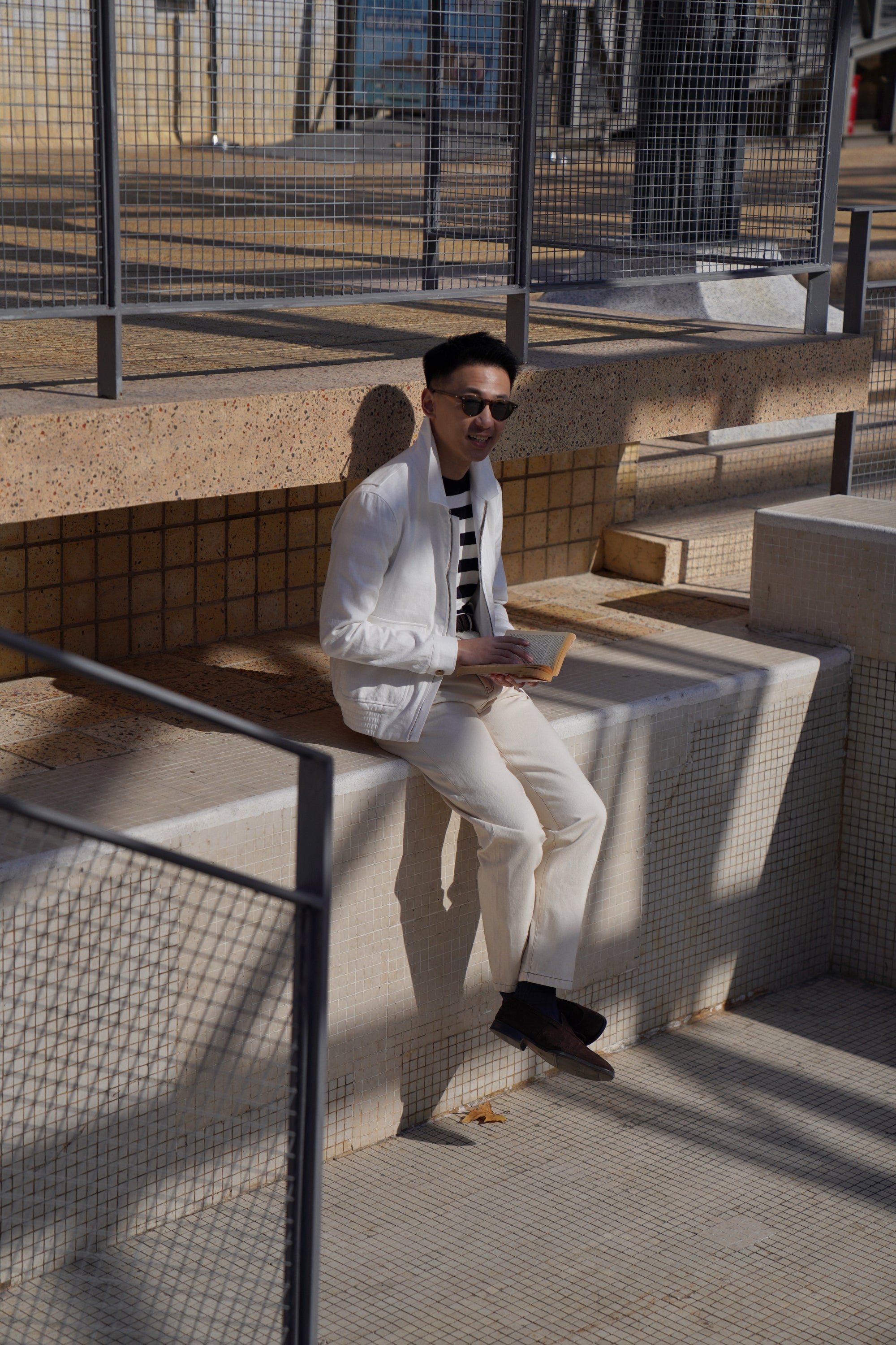 Beige Cotton Linen A2 Jacket
