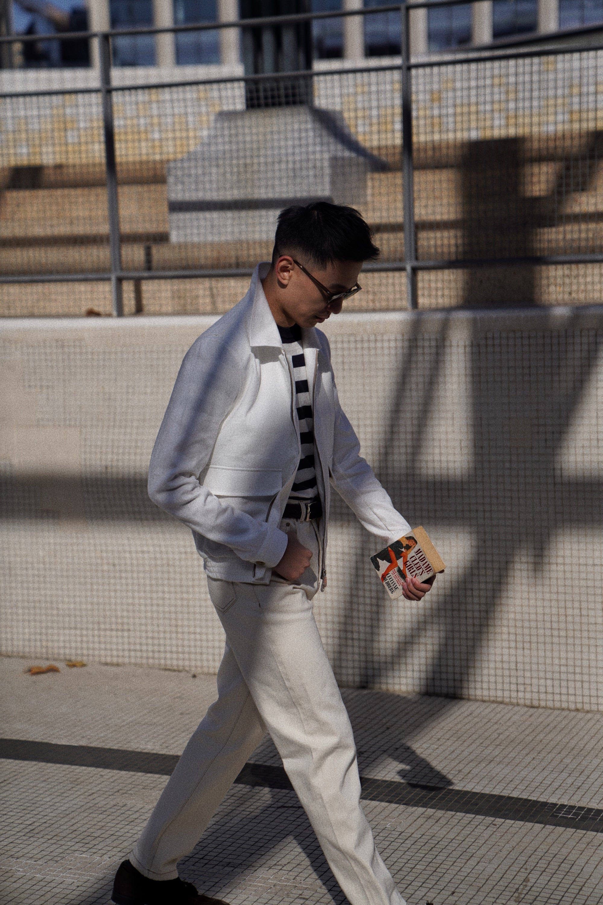 Beige Cotton Linen A2 Jacket
