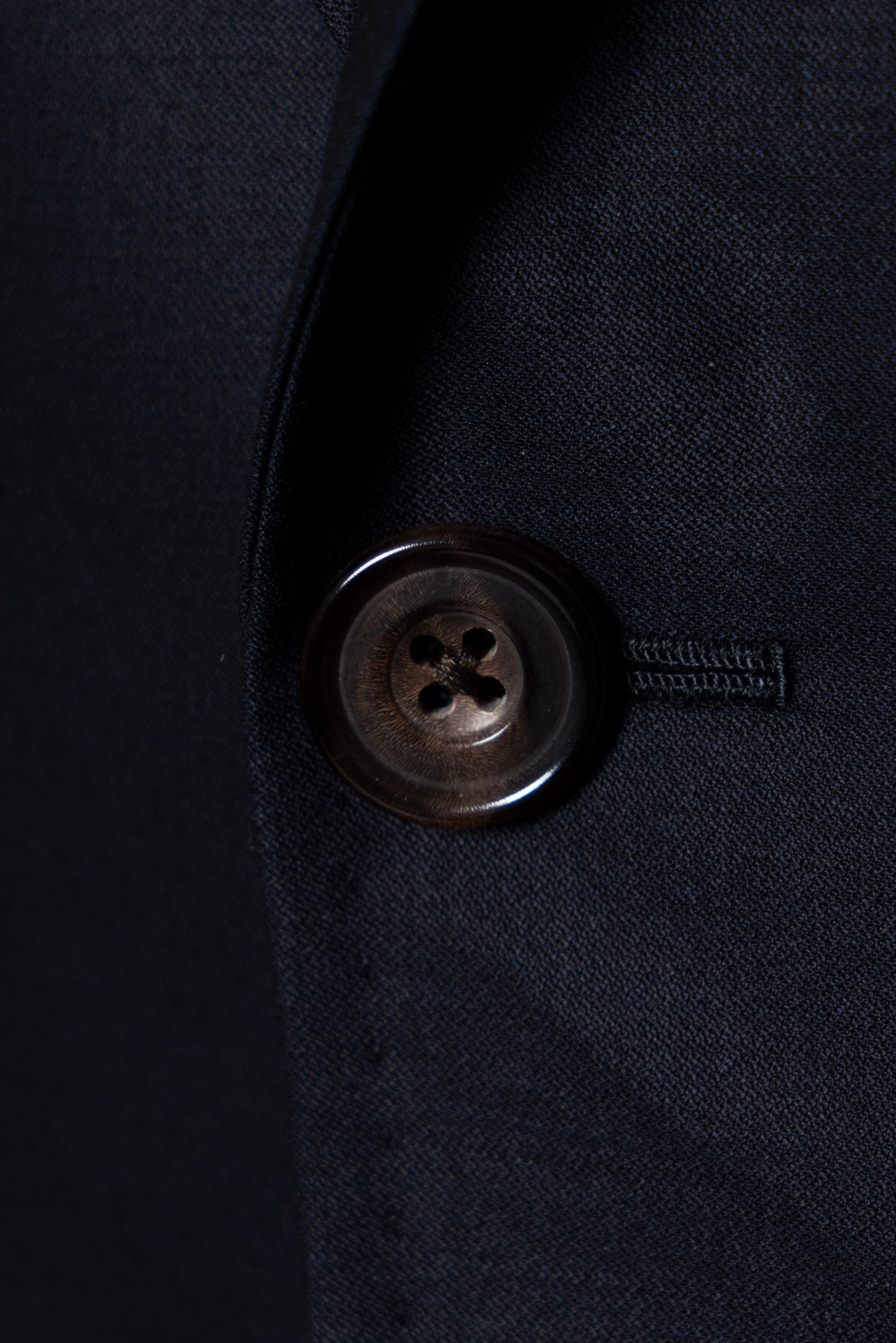 Dark Navy Cashmere Wool Suit #289