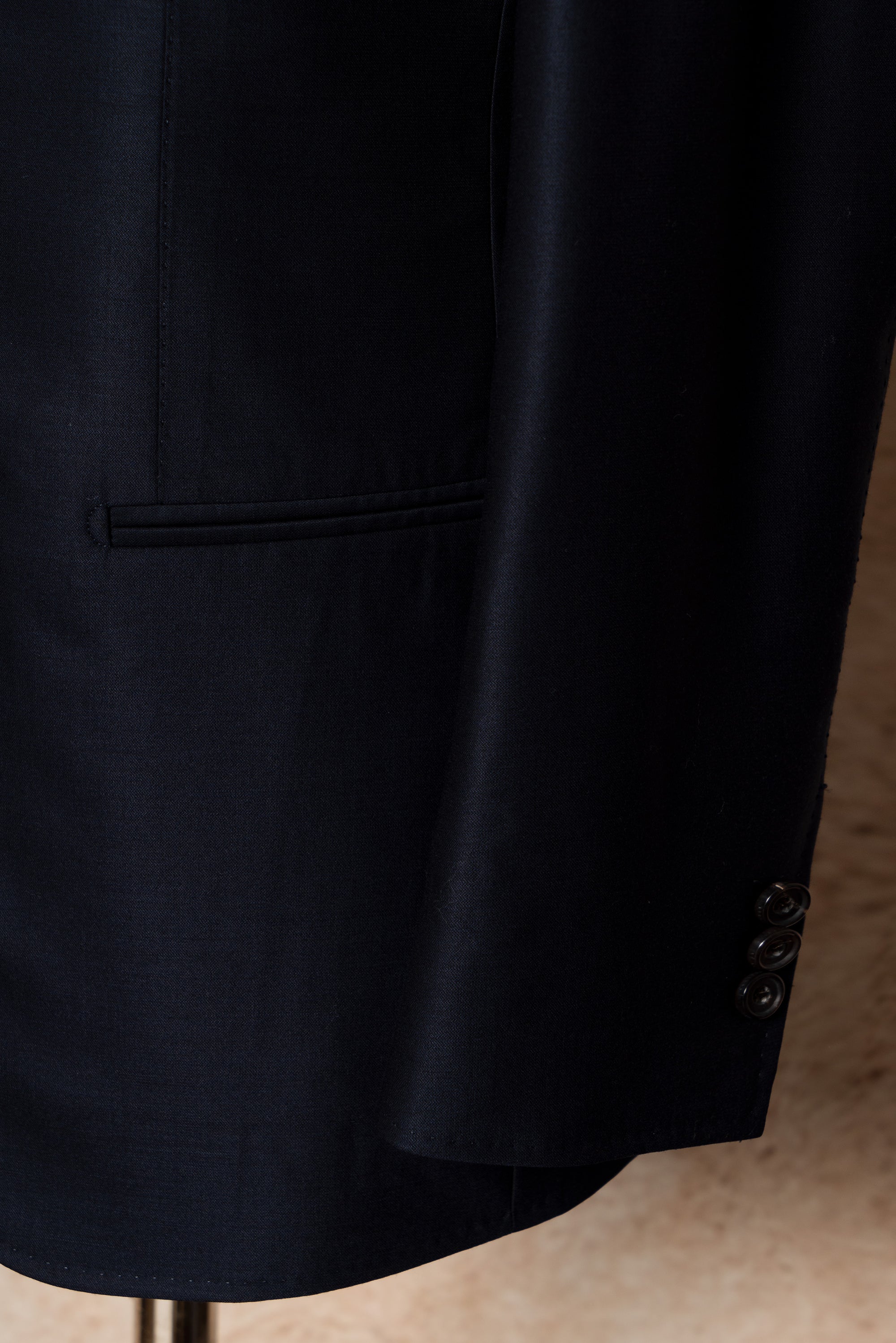 Dark Navy Cashmere Wool Suit #289
