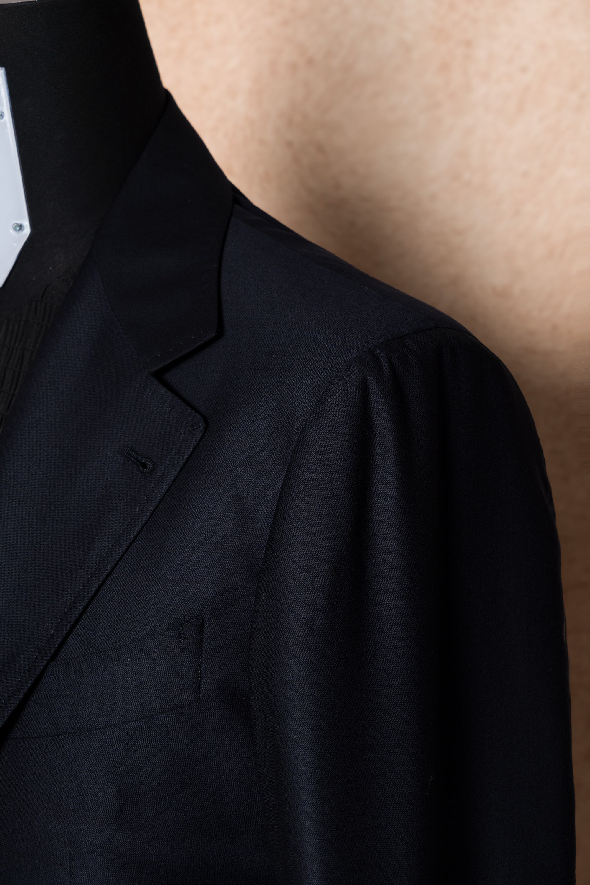 Dark Navy Cashmere Wool Suit #289