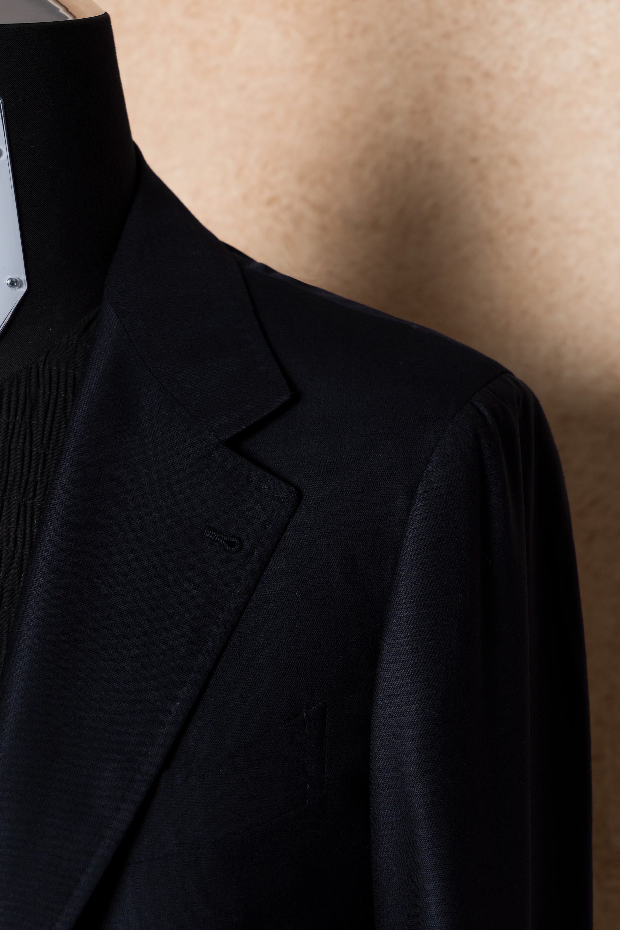 Dark Navy Cashmere Wool Suit #289