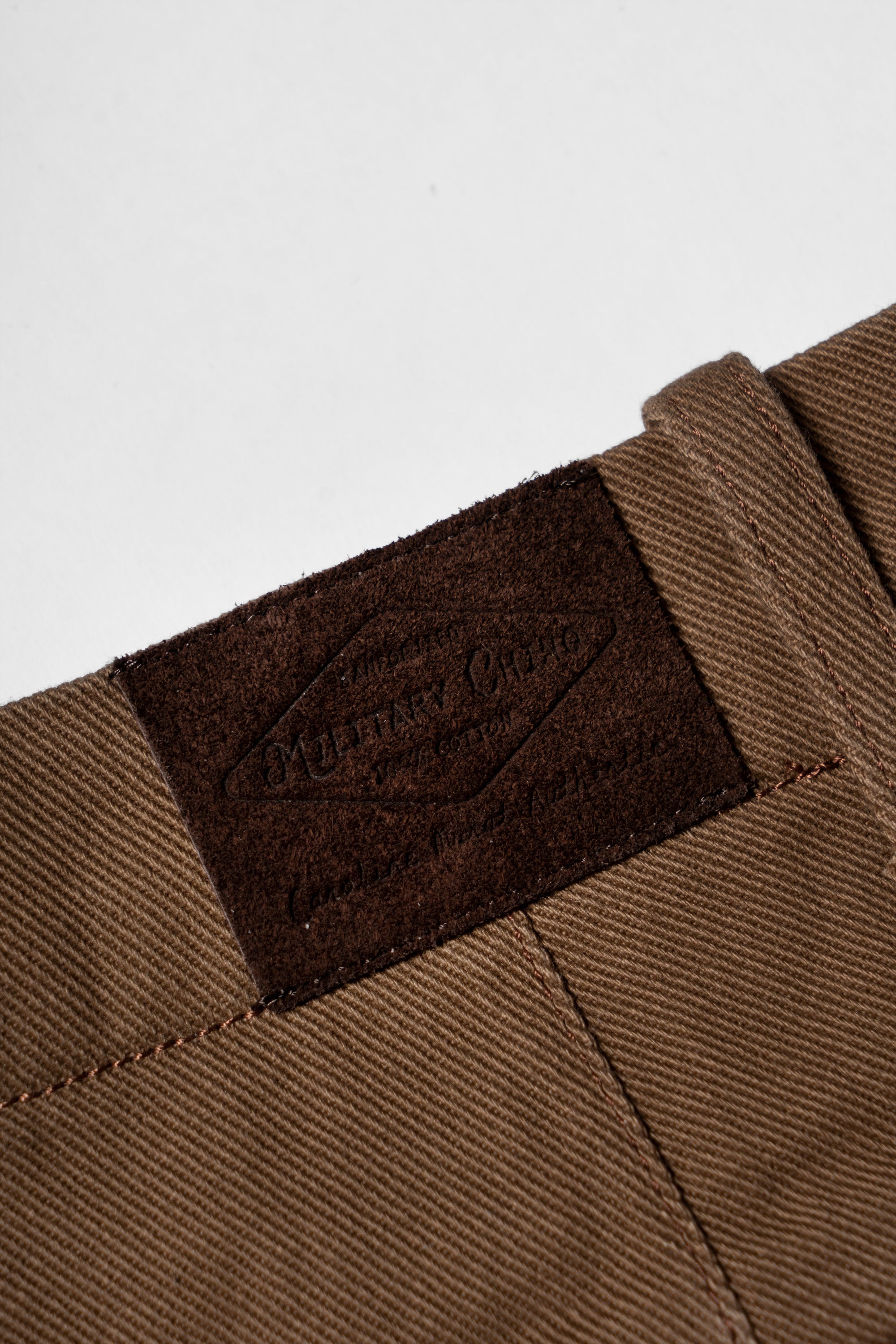 Washed Twill Cotton Chino