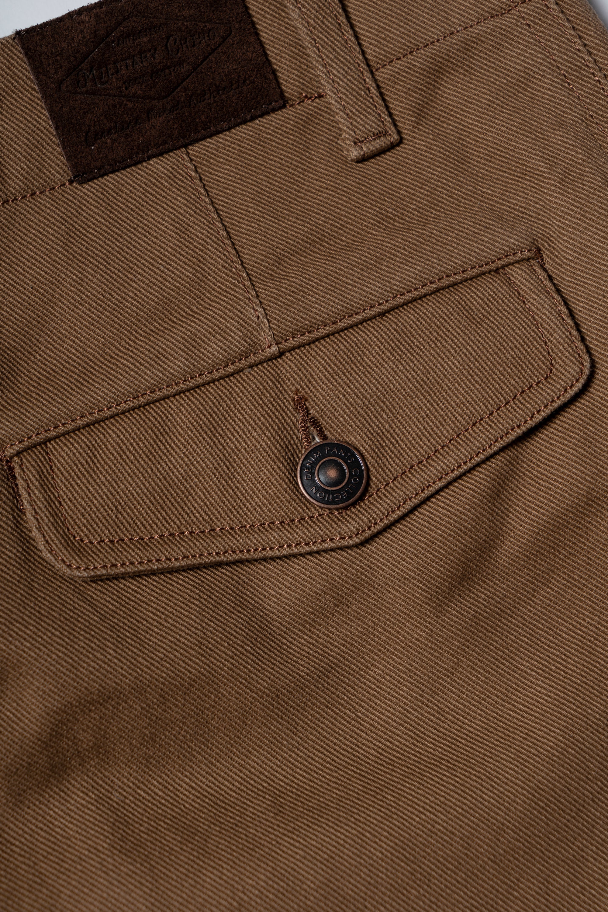 Washed Twill Cotton Chino