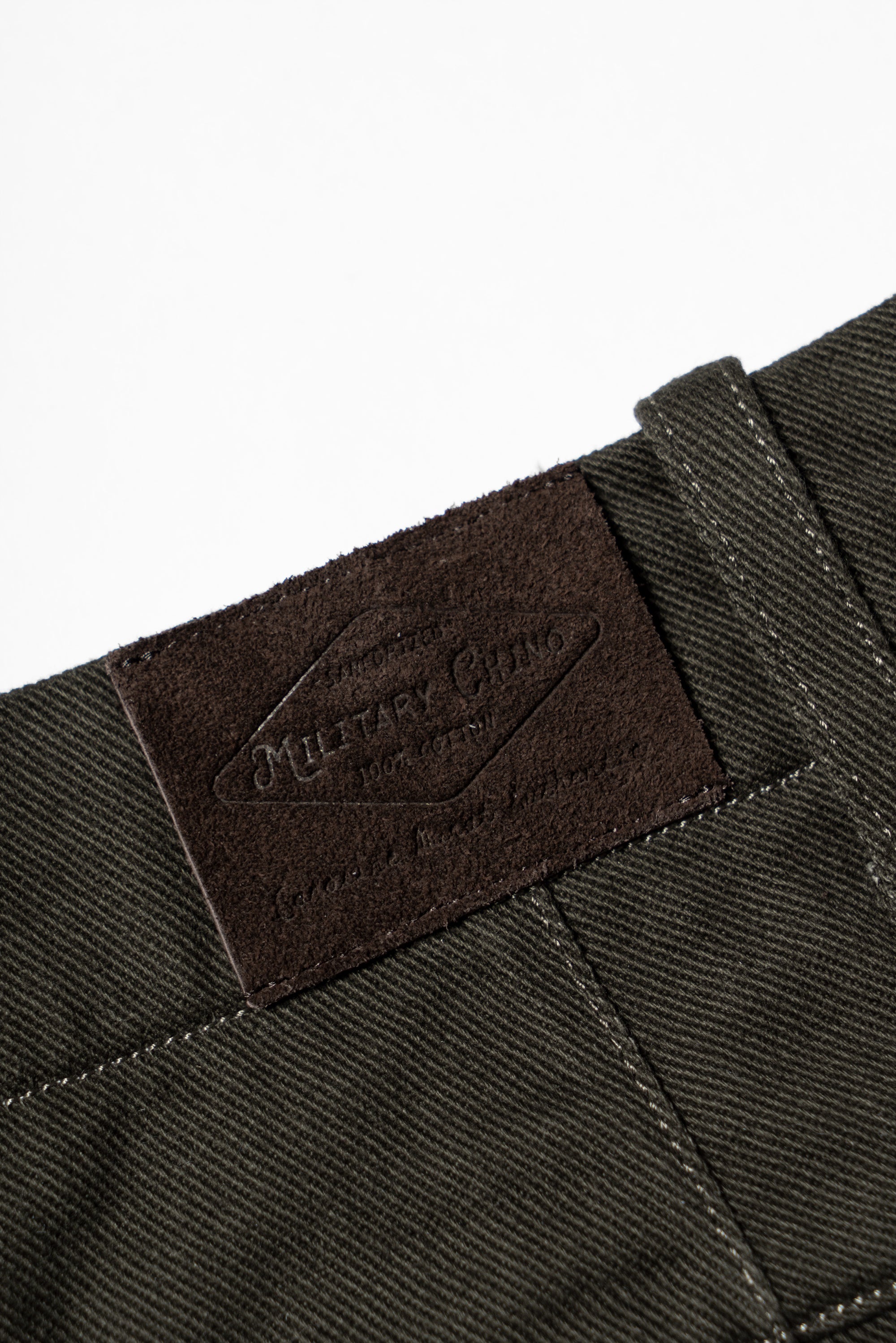 Washed Twill Cotton Chino