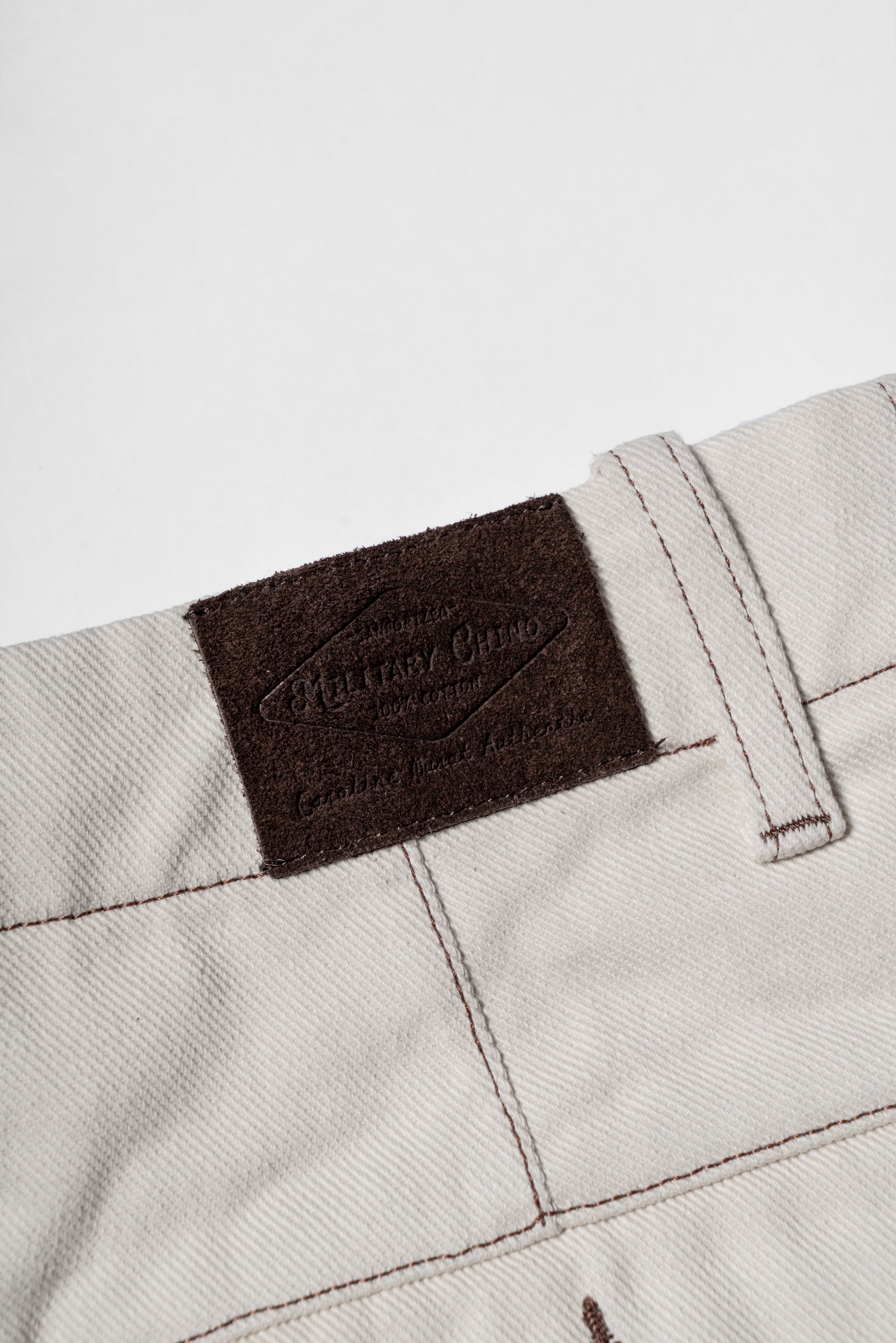 Washed Twill Cotton Chino