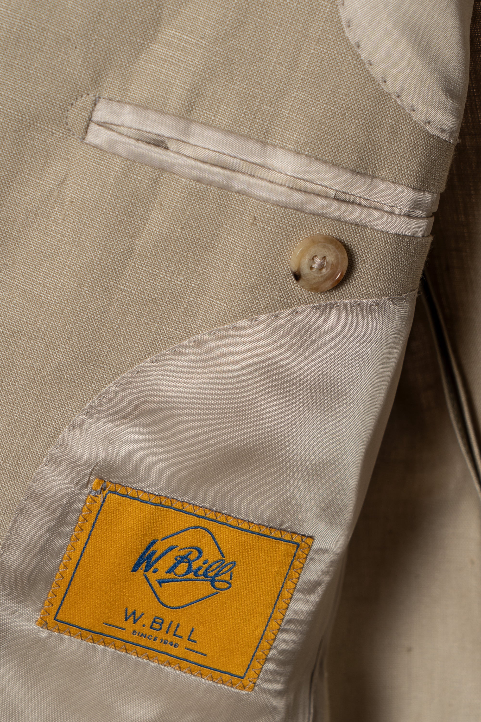 MTO Stone Irish Linen Suit #326