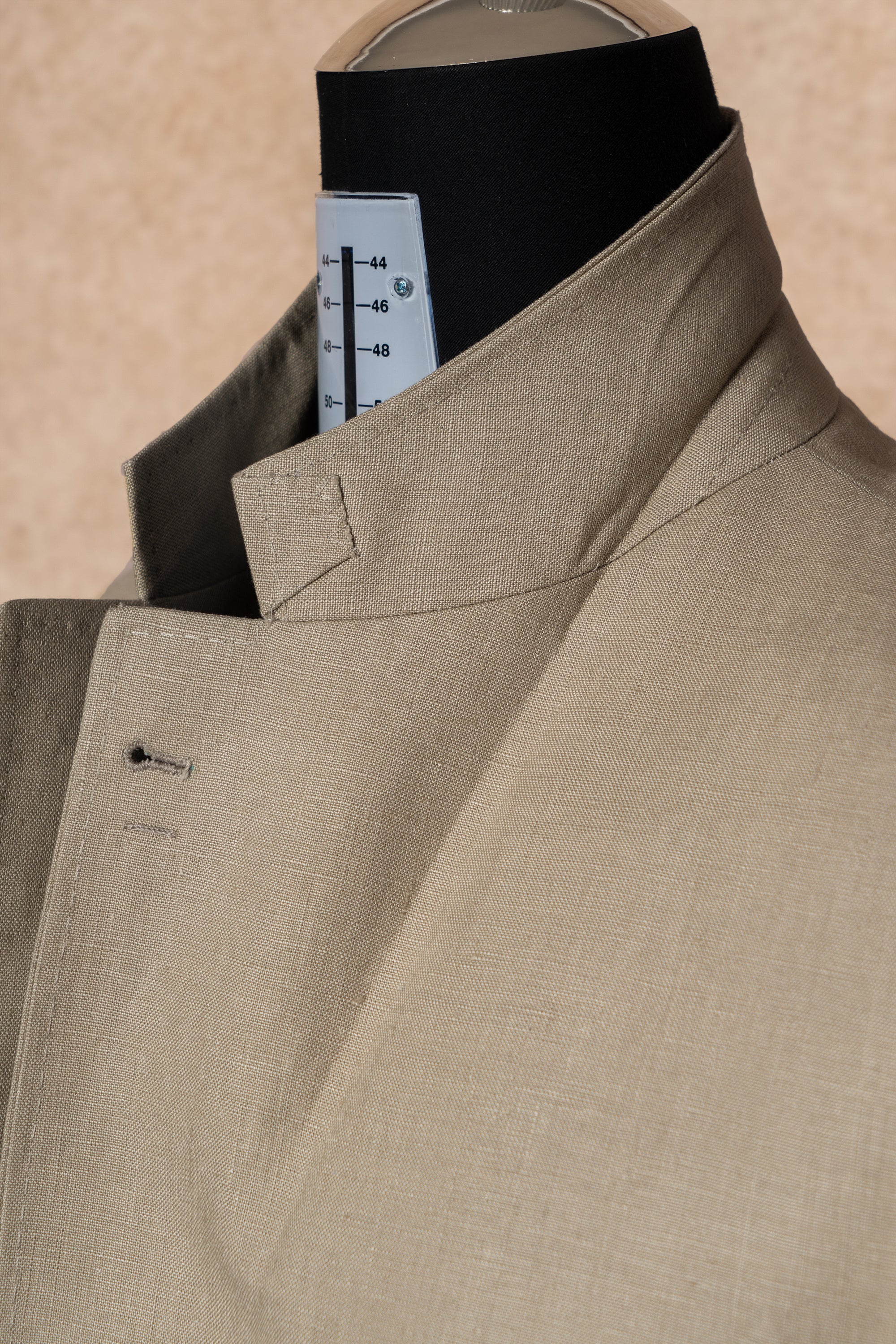 MTO Stone Irish Linen Suit #326