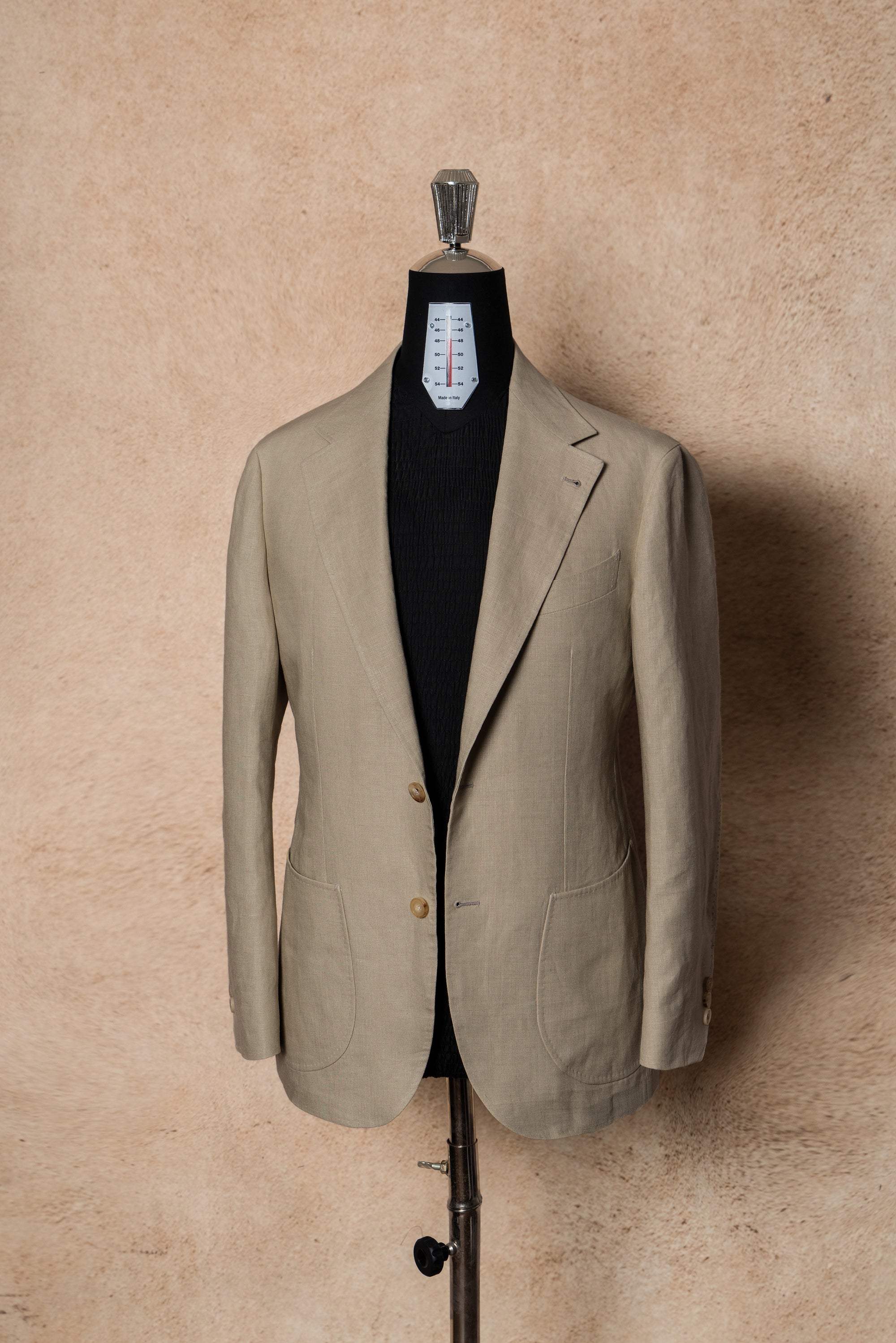 MTO Stone Irish Linen Suit #326