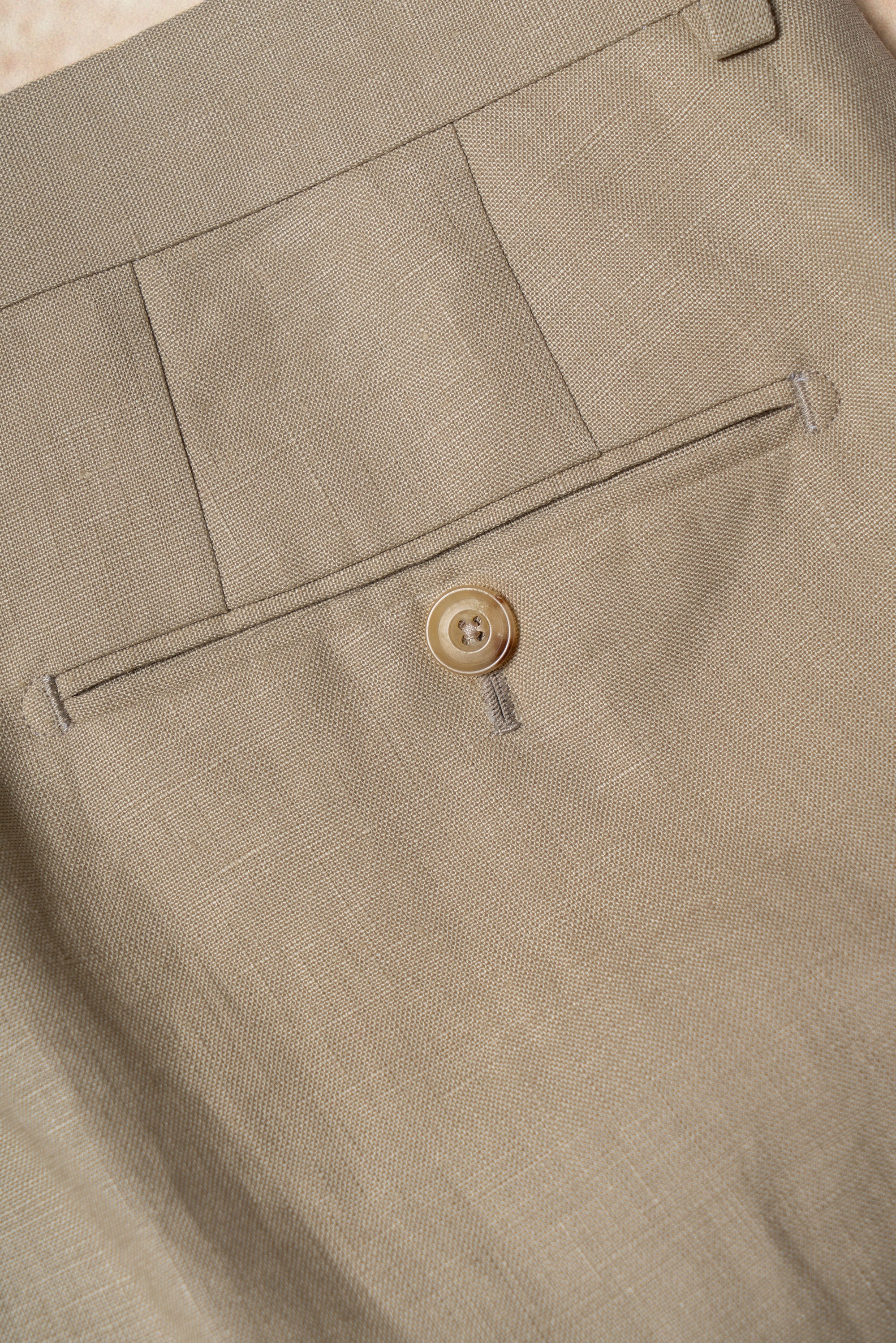 MTO Stone Irish Linen Suit #326
