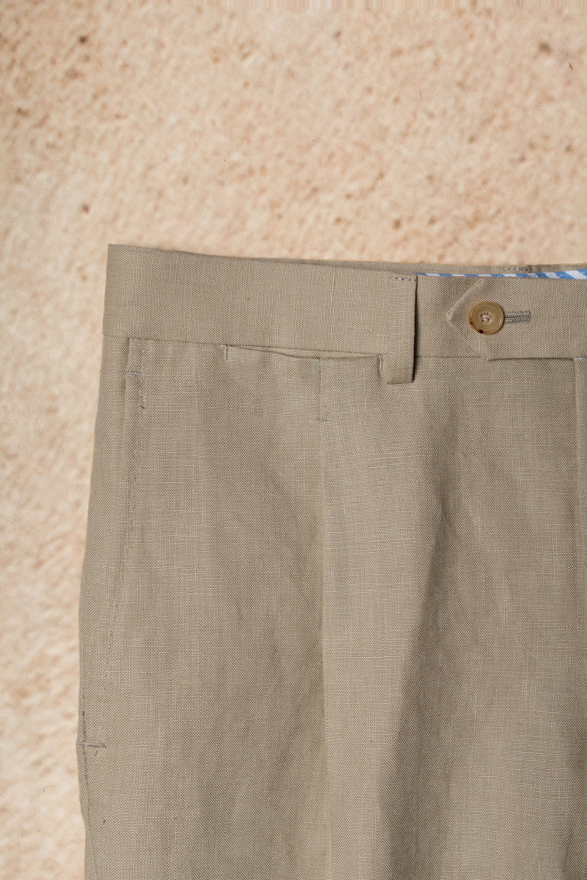MTO Stone Irish Linen Suit #326