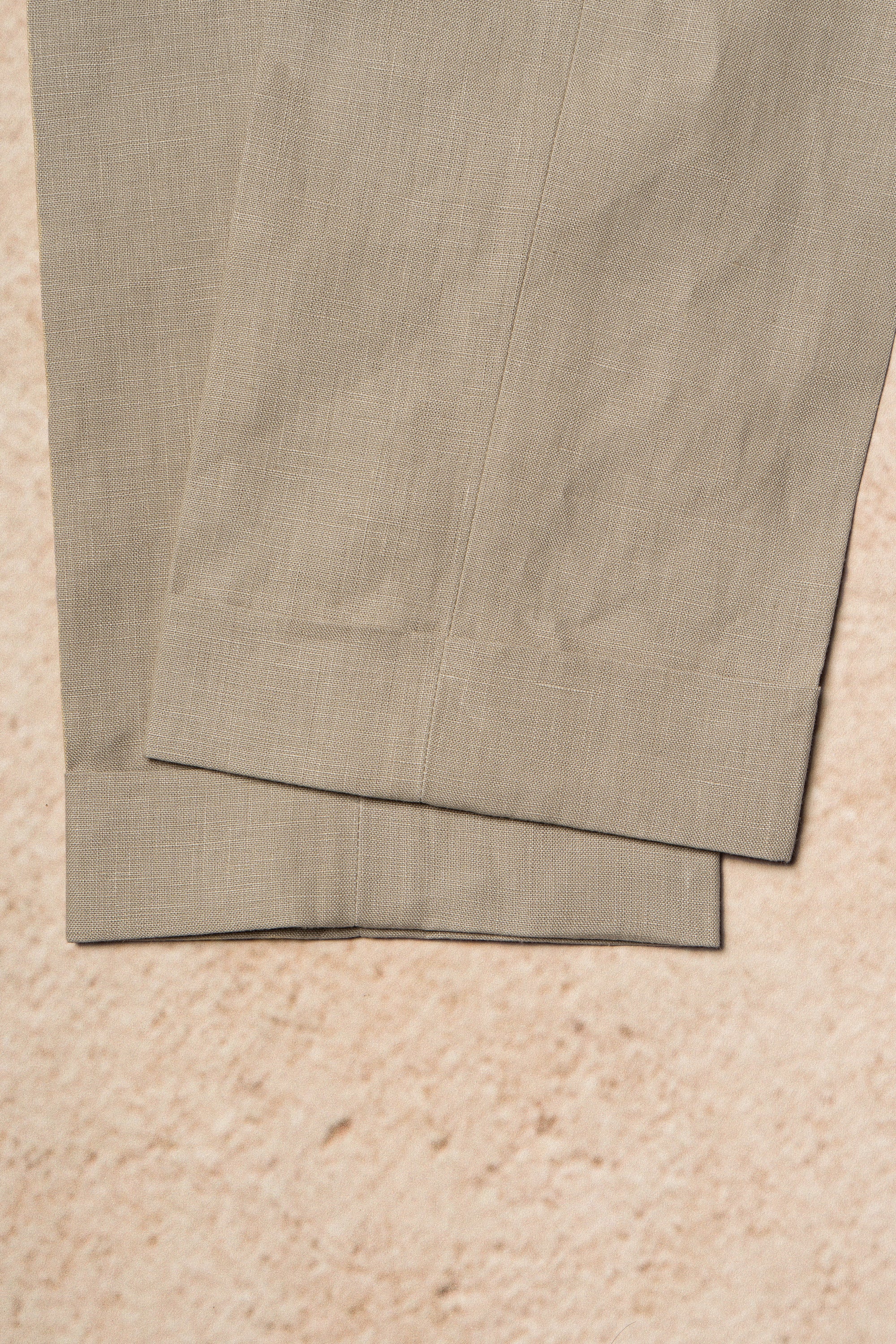 MTO Stone Irish Linen Suit #326