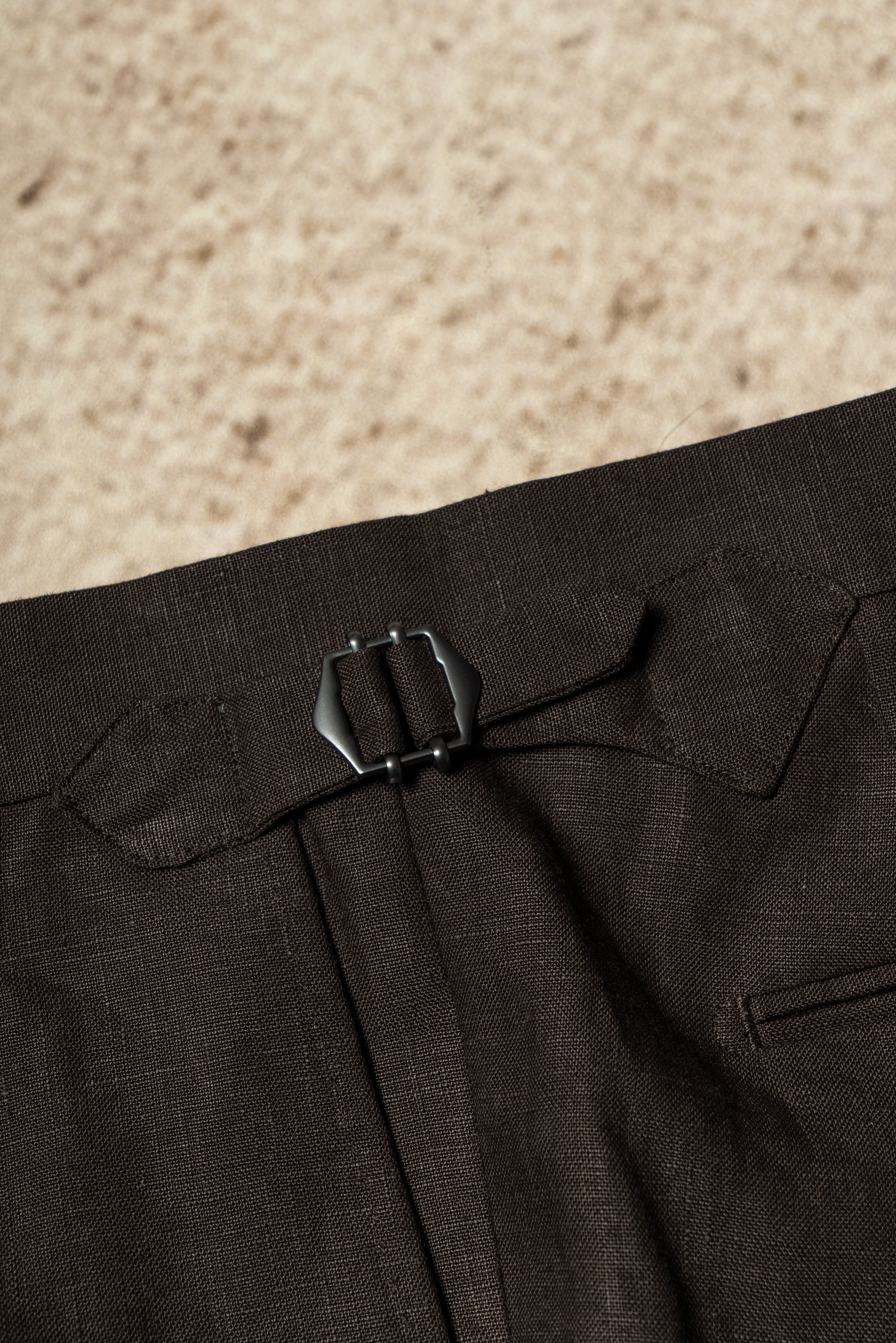 MTO Brown Irish Linen Suit #325