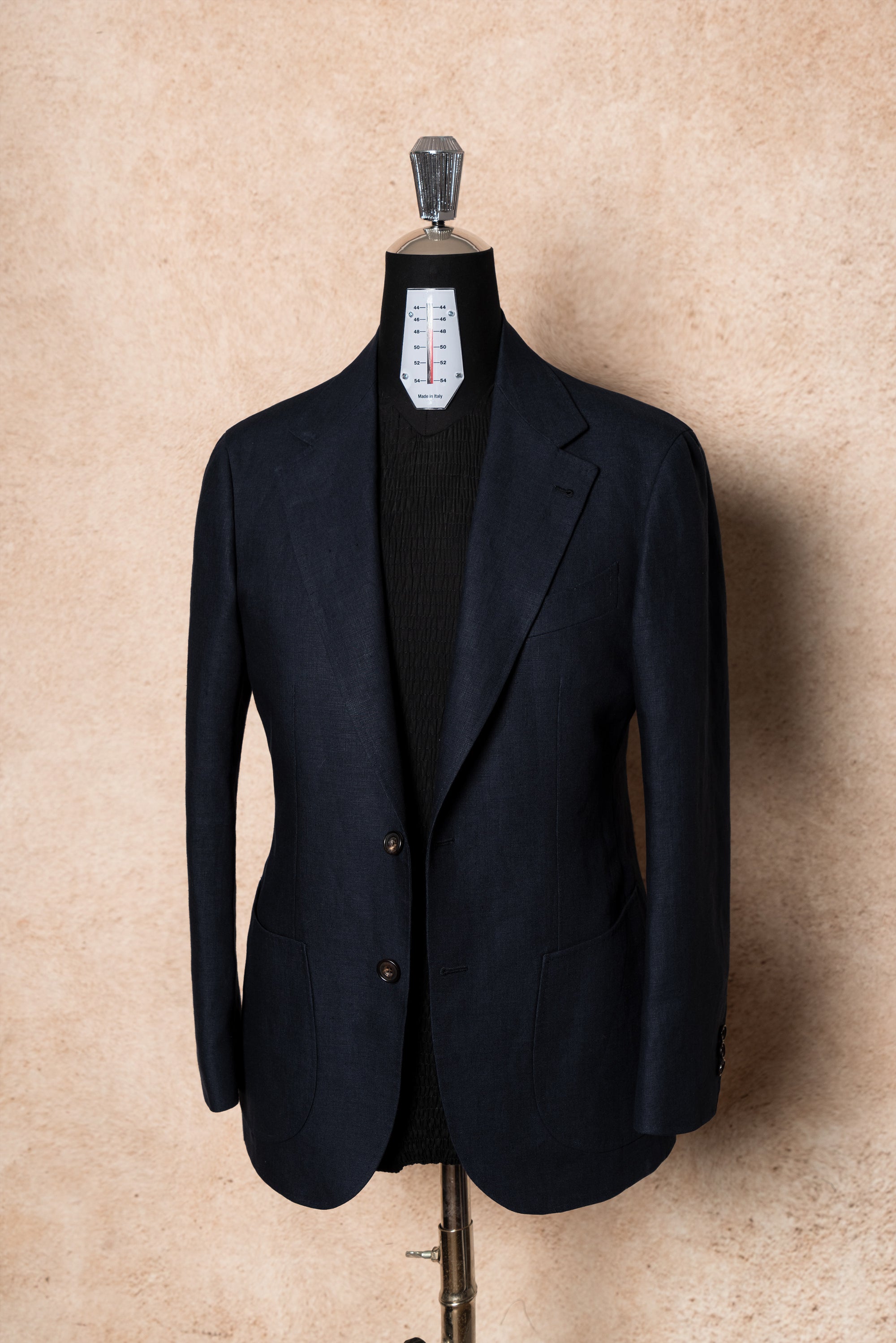 MTO Navy Irish Linen Suit #327